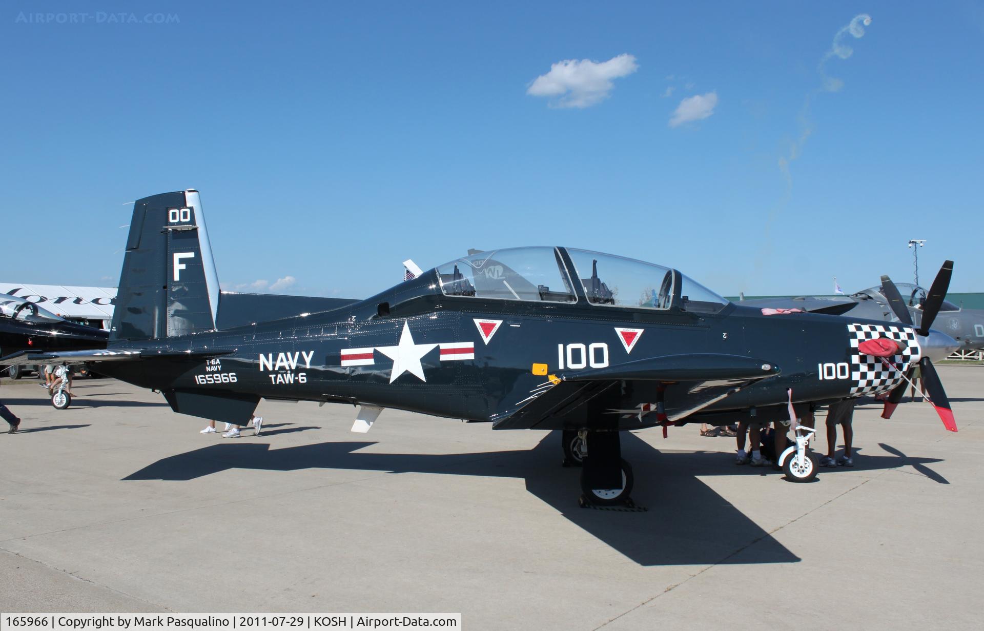 165966, Raytheon T-6A Texan II C/N PT-109, Raytheon T-6A