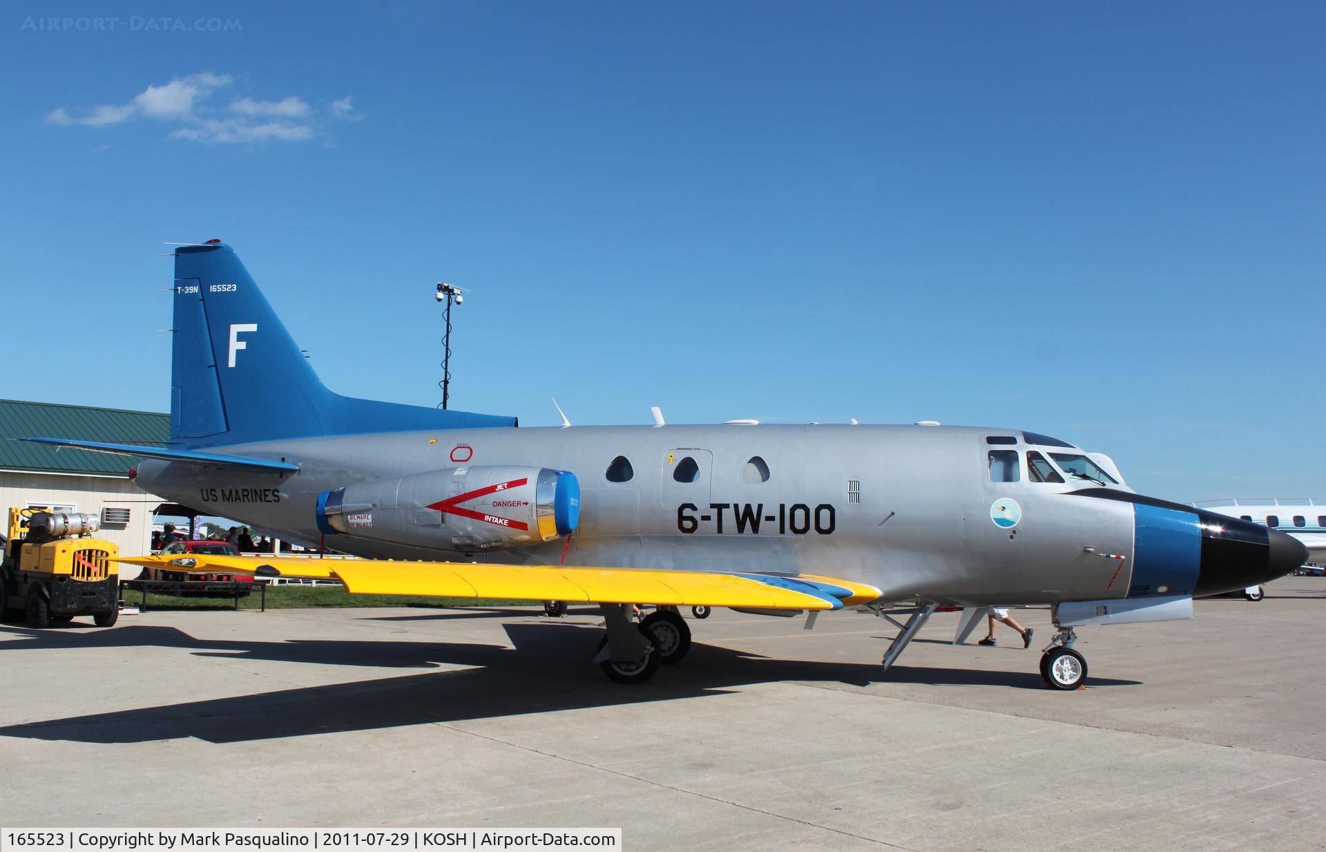 165523, 1964 Rockwell T-39N (NA-265-40) Sabreliner C/N 282-020, Rockwell T-39N