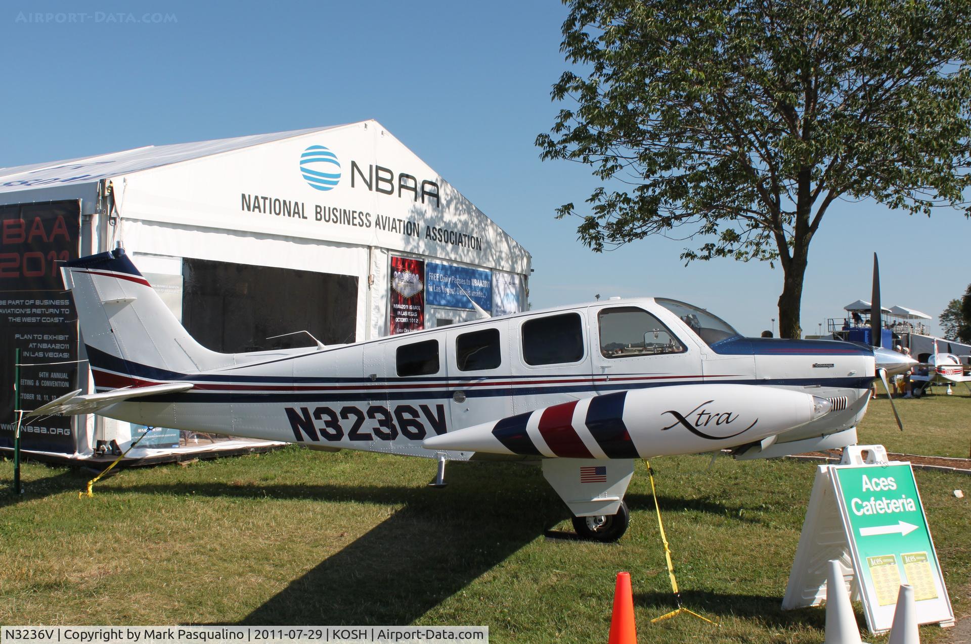 N3236V, 1985 Beech A36 Bonanza 36 C/N E-2271, Beech A36