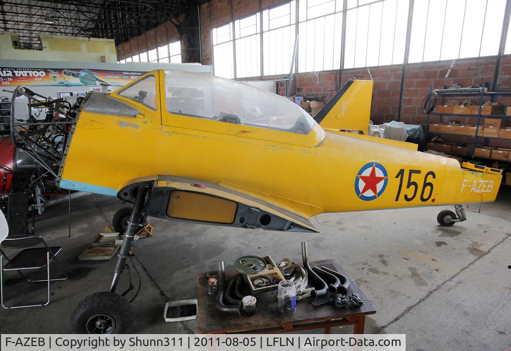 F-AZEB, Utva Aero-3F C/N 40156, Under big overhaul...