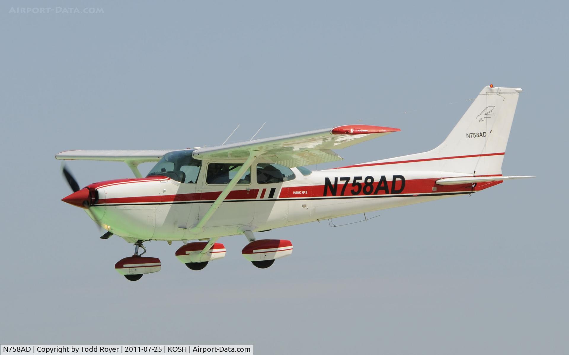 N758AD, 1978 Cessna R172K Hawk XP C/N R1722934, AIRVENTURE 2011