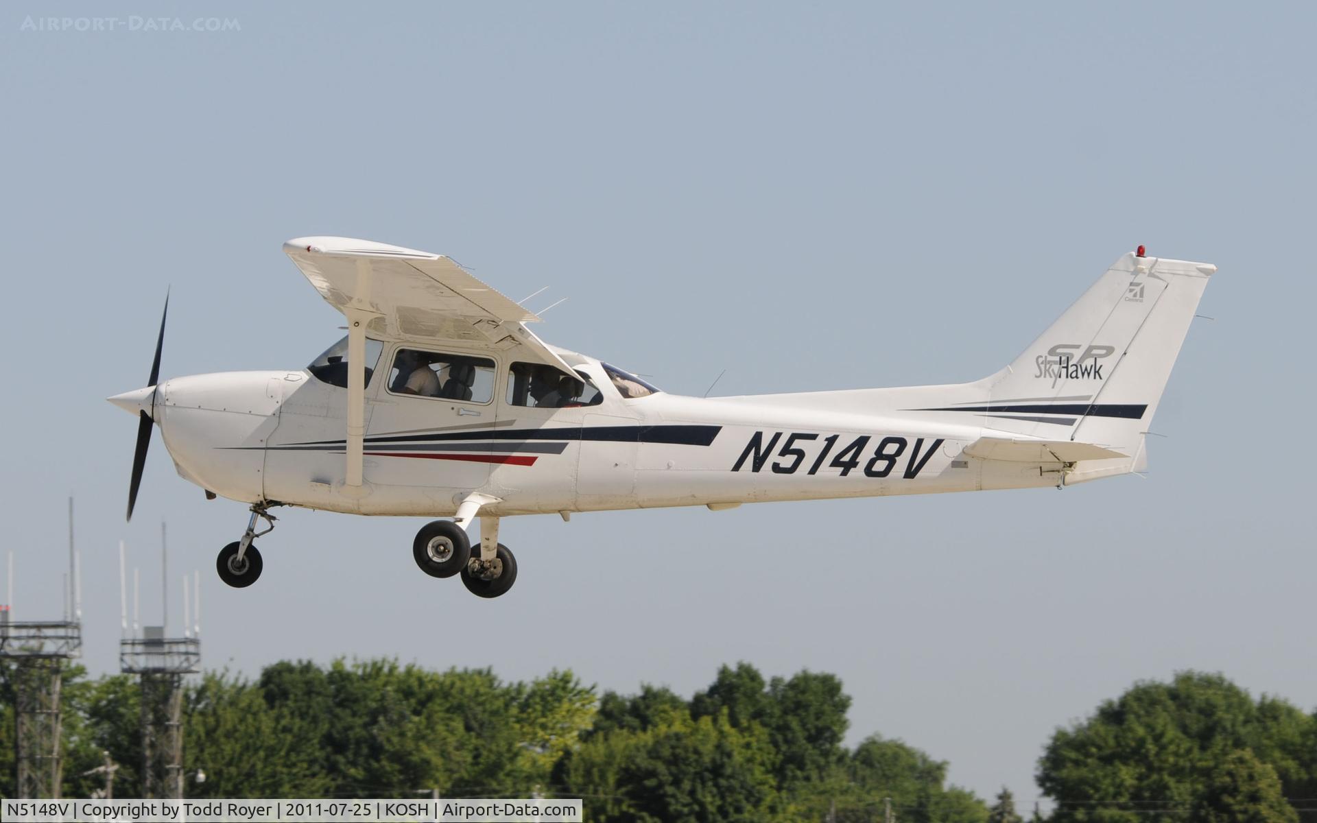 N5148V, 2002 Cessna 172S Skyhawk SP C/N 172S9025, AIRVENTURE 2011