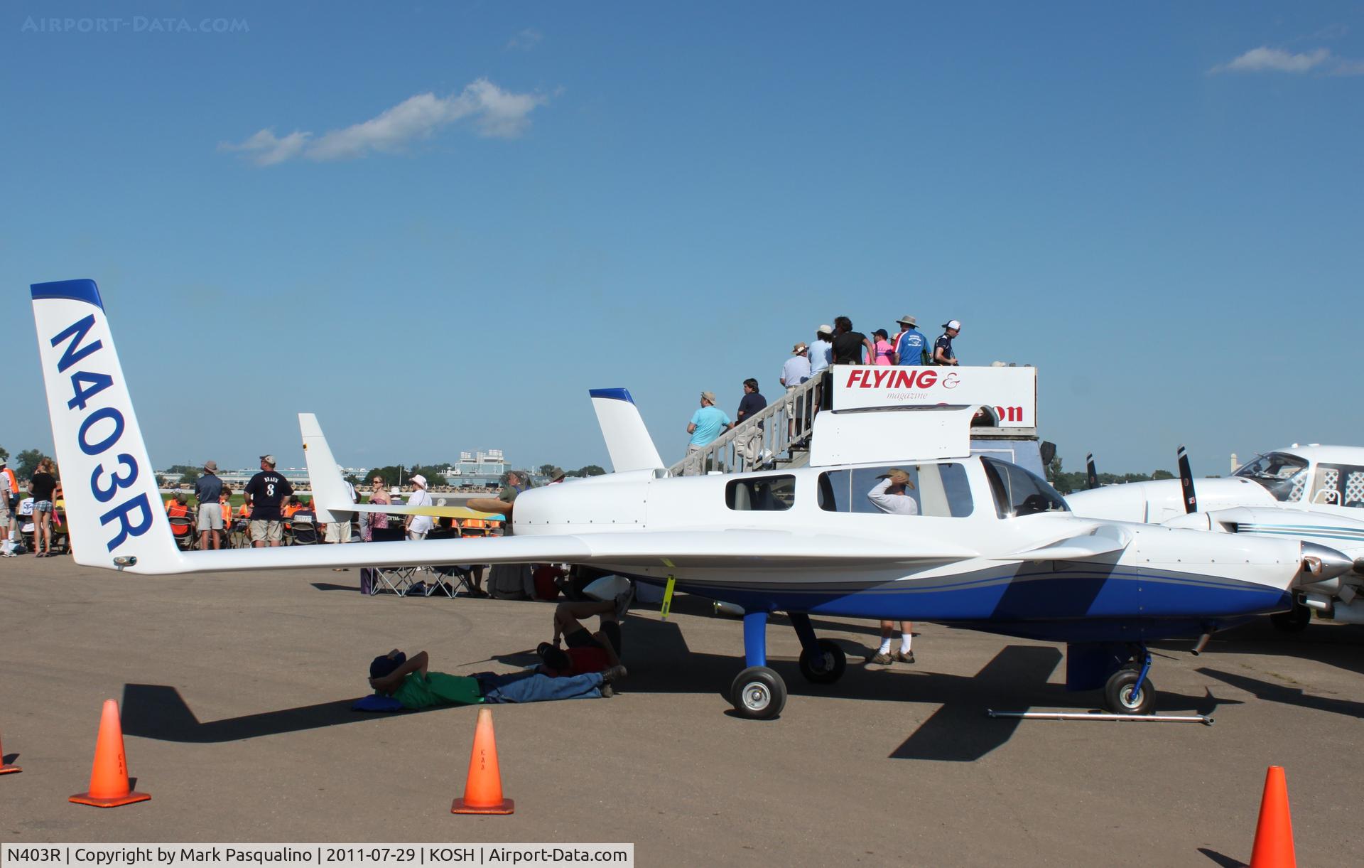 N403R, Rutan Defiant C/N 093, Defiant