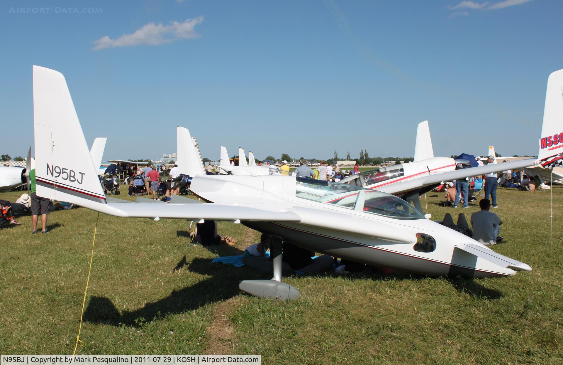 N95BJ, 1996 Rutan VariEze C/N 619, Varieze