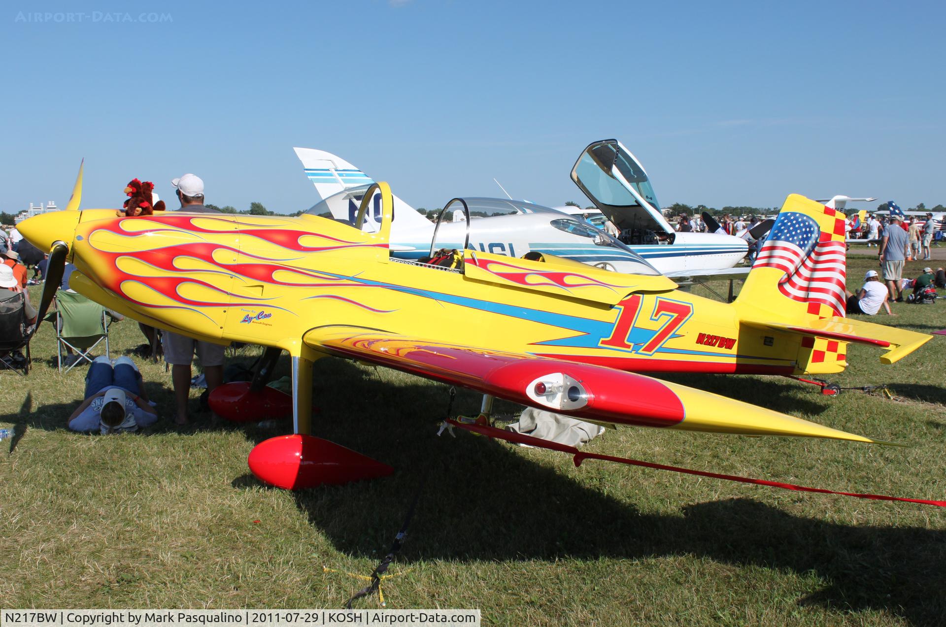 N217BW, 2005 Vans RV-8 C/N 81217, Vans RV-8