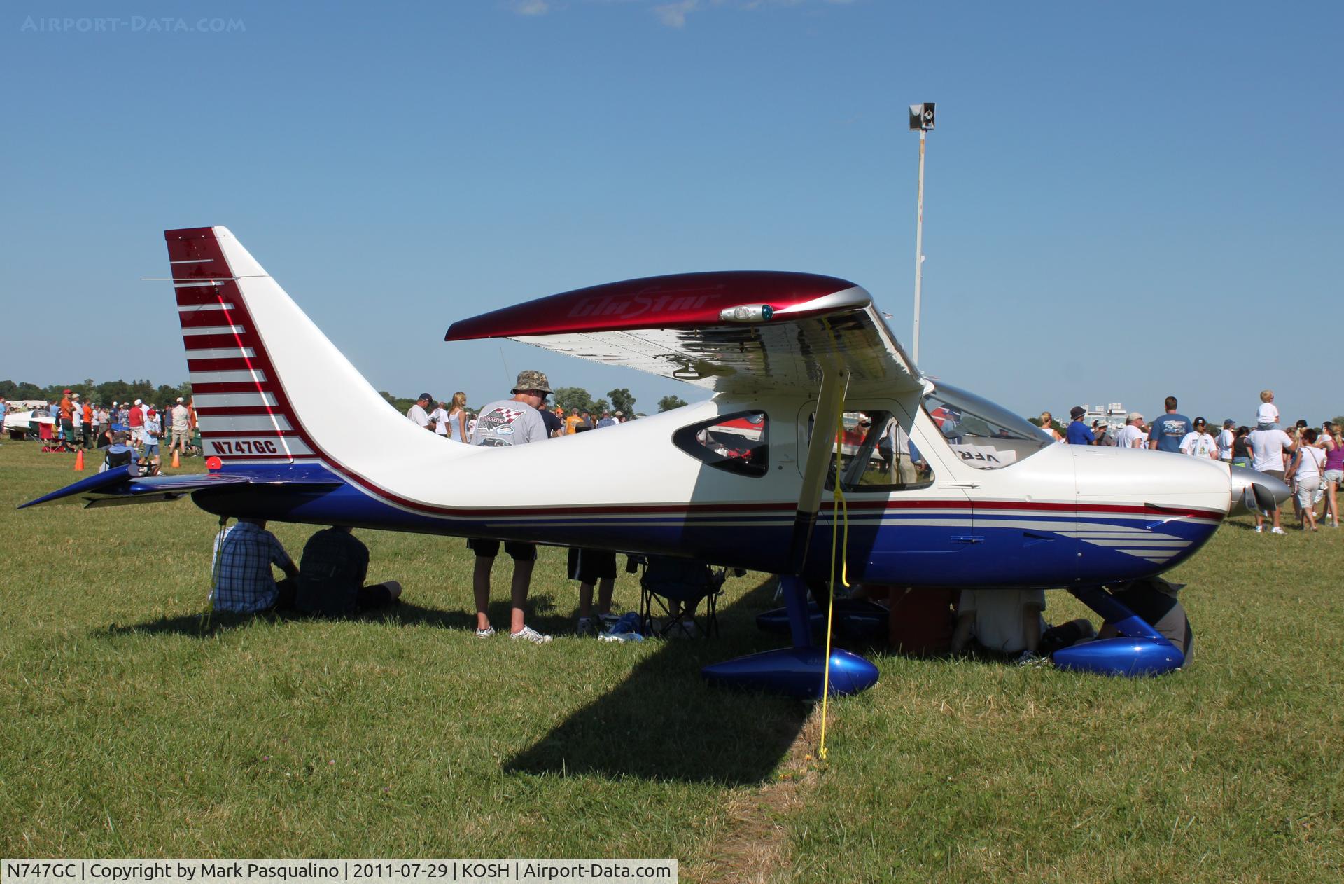 N747GC, 1999 Stoddard-Hamilton Glastar C/N 001, Glastar