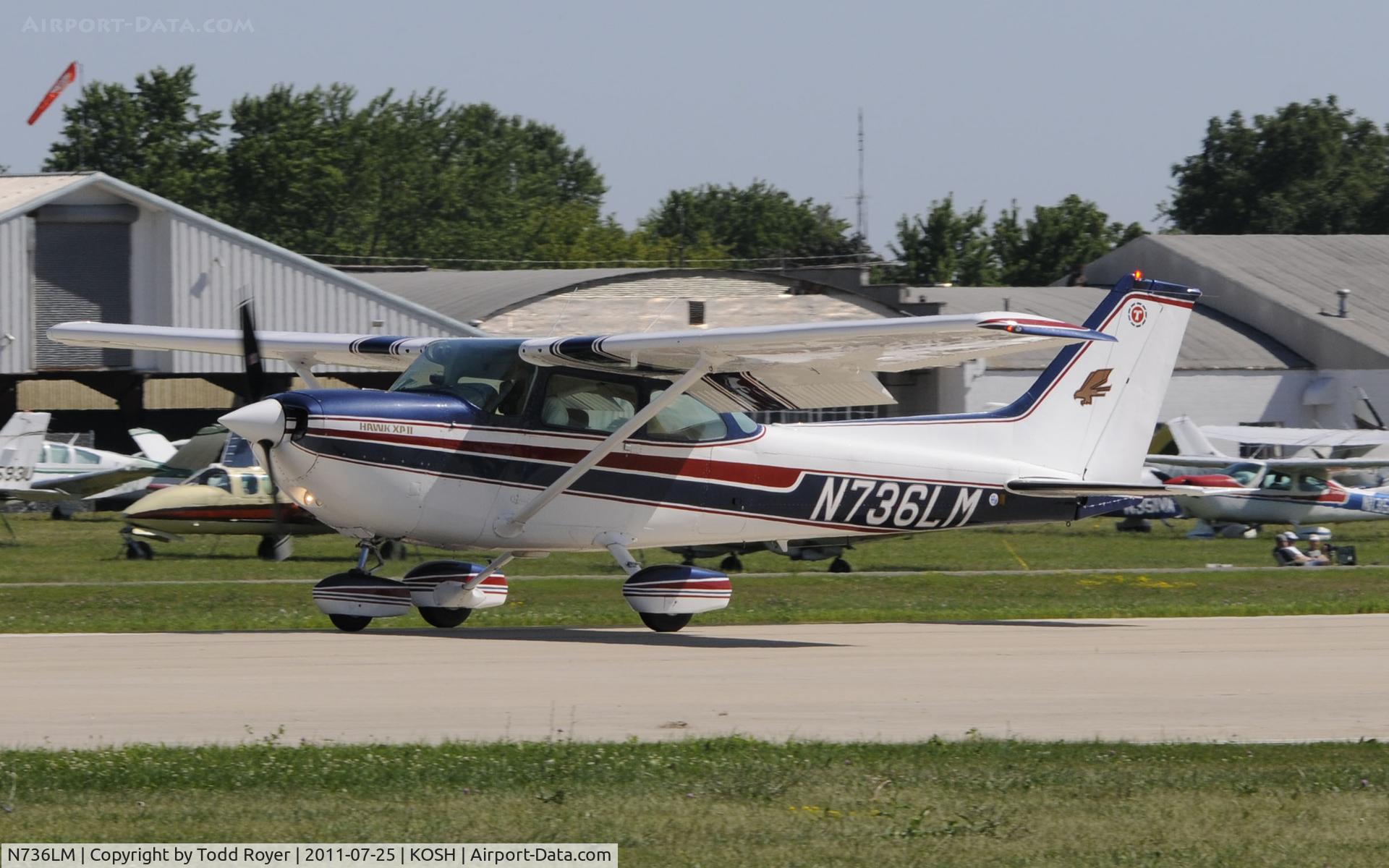N736LM, 1977 Cessna R172K Hawk XP C/N R1722612, AIRVENTURE 2011