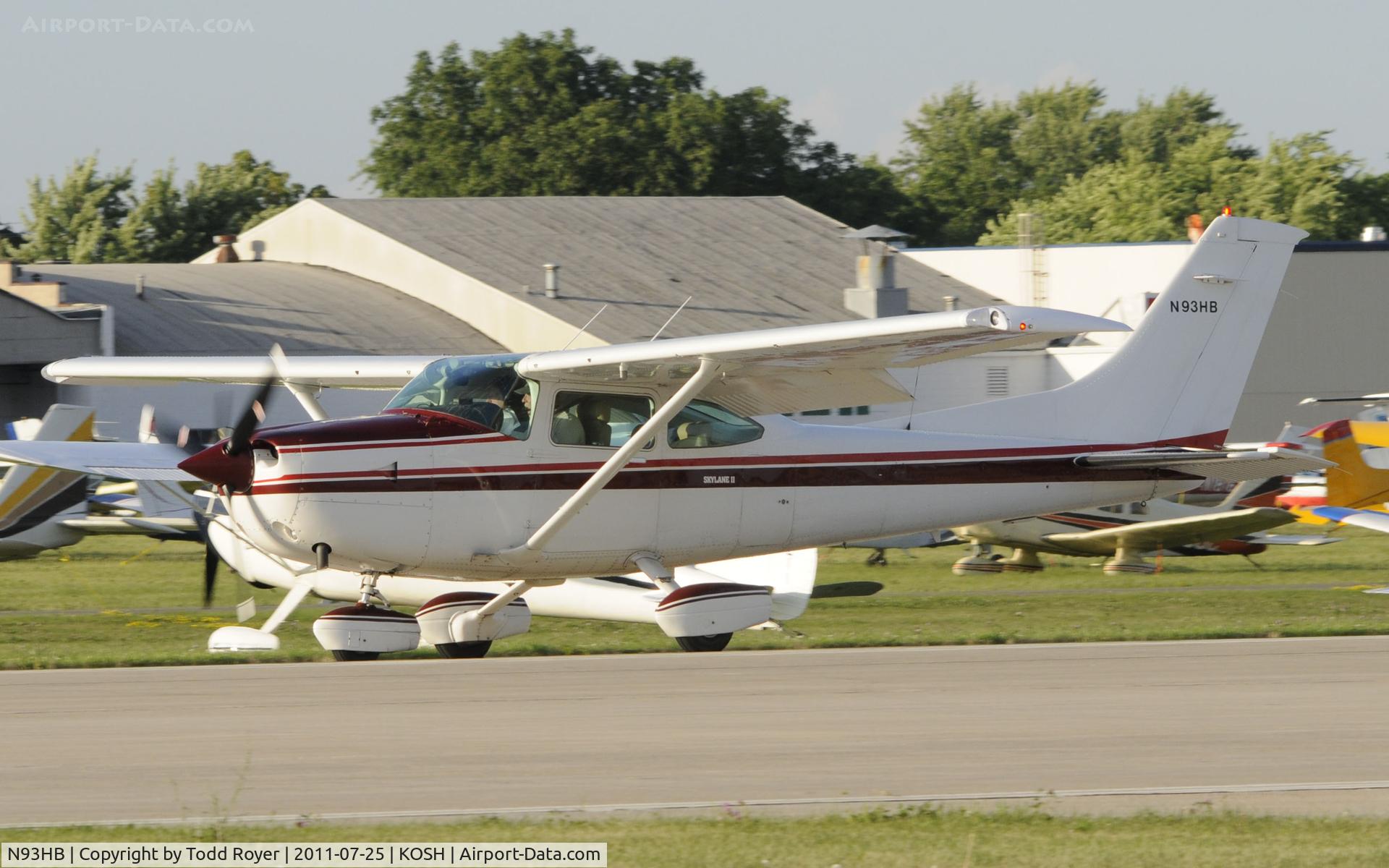 N93HB, 1981 Cessna T182 Skylane C/N 18267768, AIRVENTURE 2011