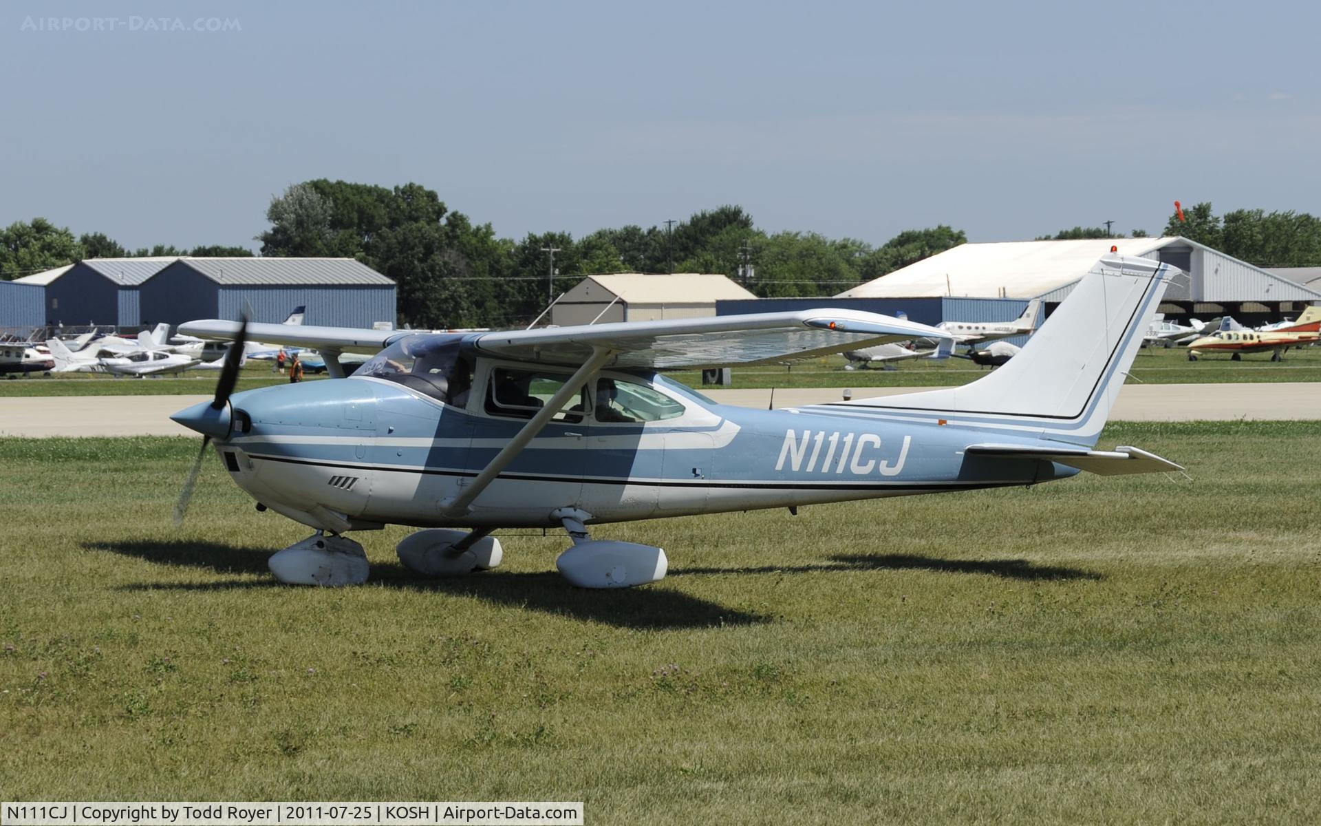 N111CJ, 1973 Cessna 182P Skylane C/N 18262621, AIRVENTURE 2011
