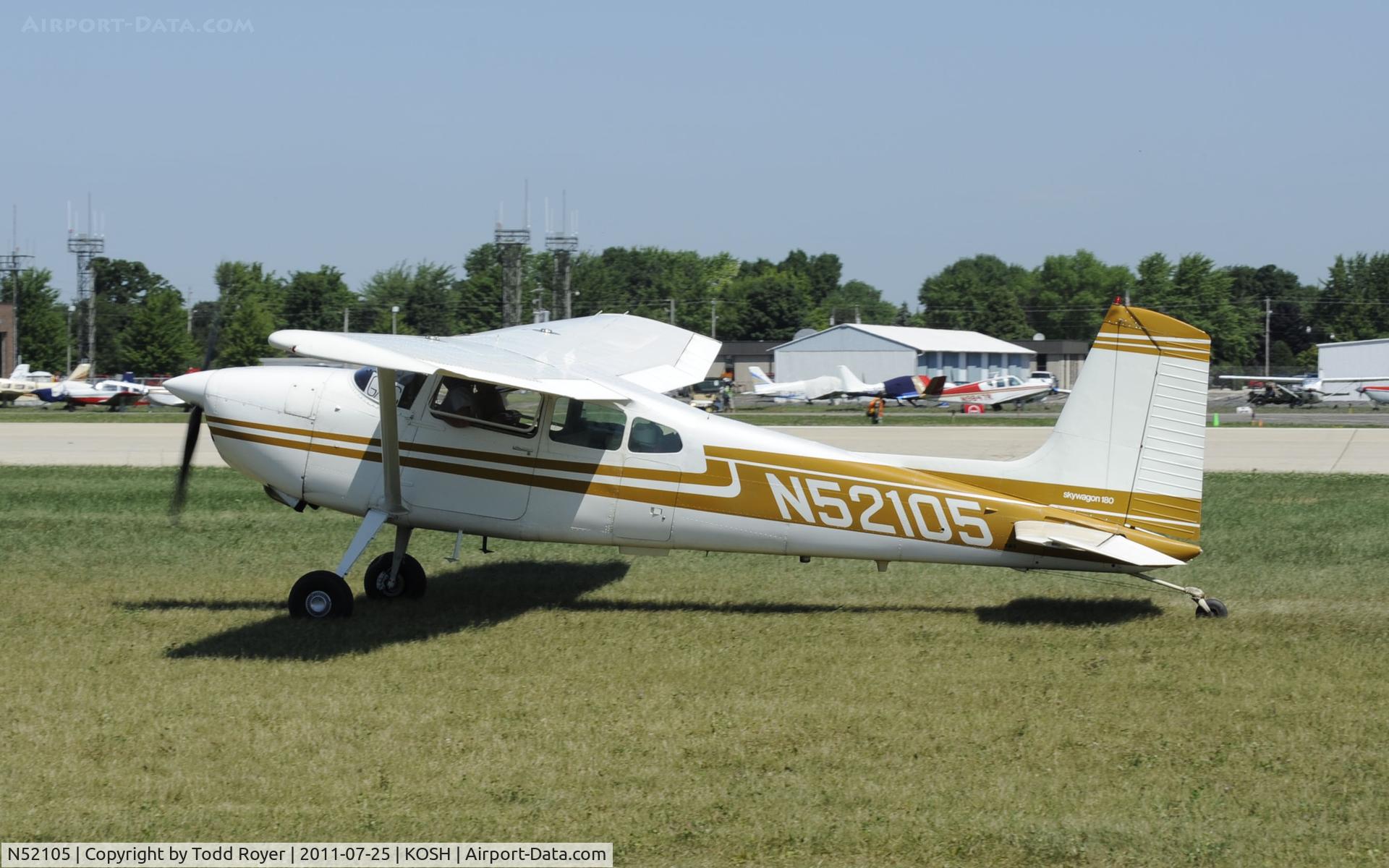 N52105, 1974 Cessna 180J C/N 18052504, AIRVENTURE 2011