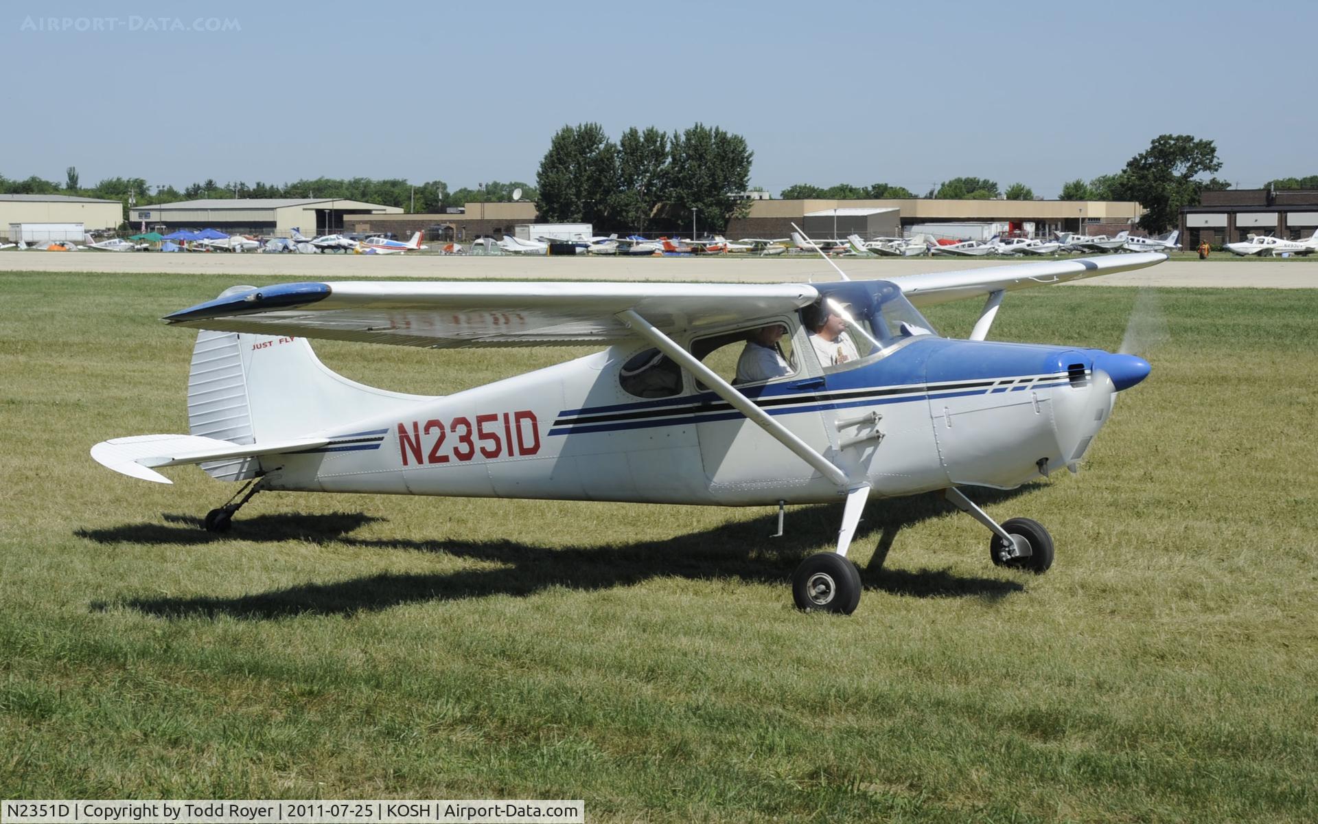 N2351D, 1952 Cessna 170B C/N 20503, AIRVENTURE 2011