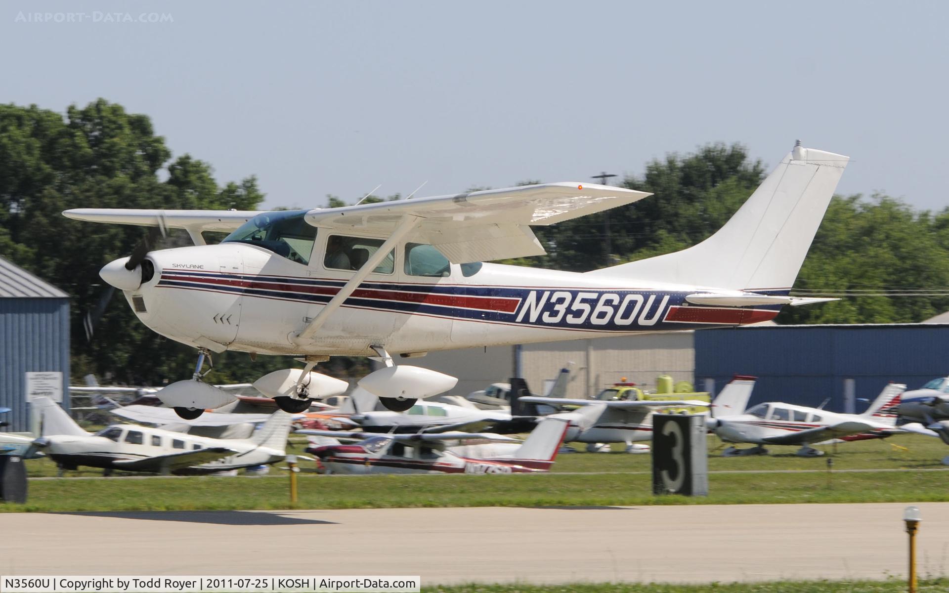 N3560U, 1963 Cessna 182F Skylane C/N 18254960, AIRVENTURE 2011