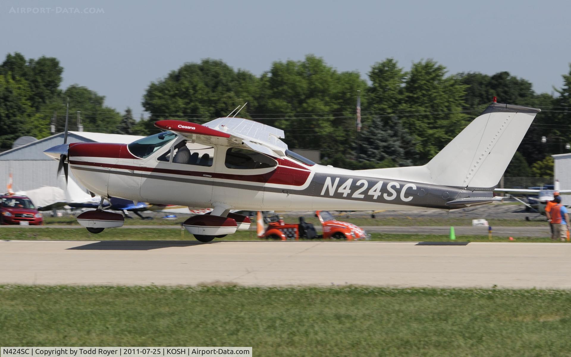 N424SC, 1975 Cessna 177B Cardinal C/N 17702367, AIRVENTURE 2011