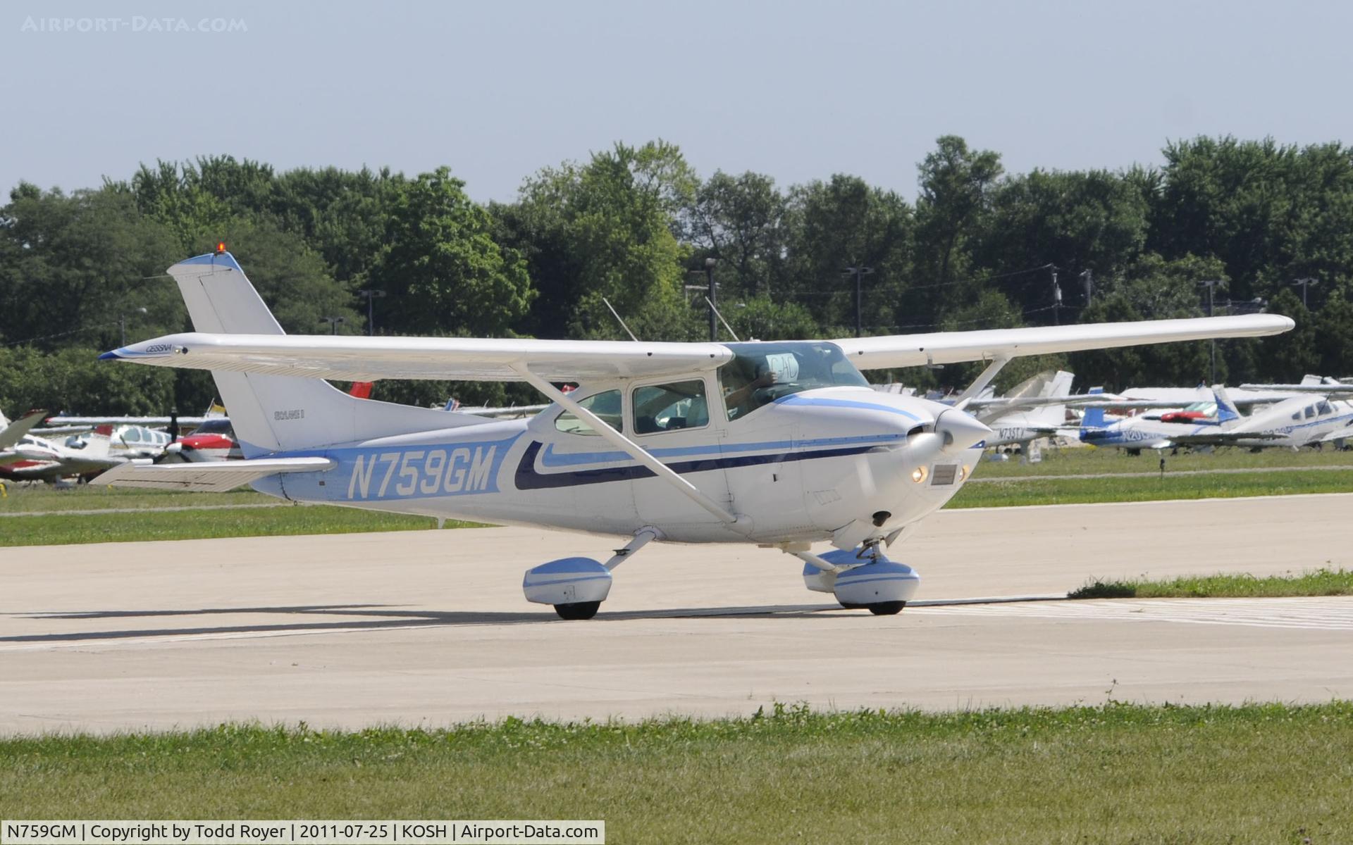 N759GM, 1977 Cessna 182Q Skylane C/N 18265983, AIRVENTURE 2011