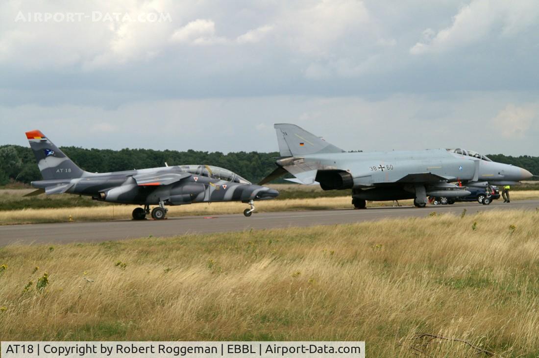 AT18, Dassault-Dornier Alpha Jet 1B C/N B18/1067, Spottersday.25 YEARS A-JET Grey camo.38+60 F-4F GAF.