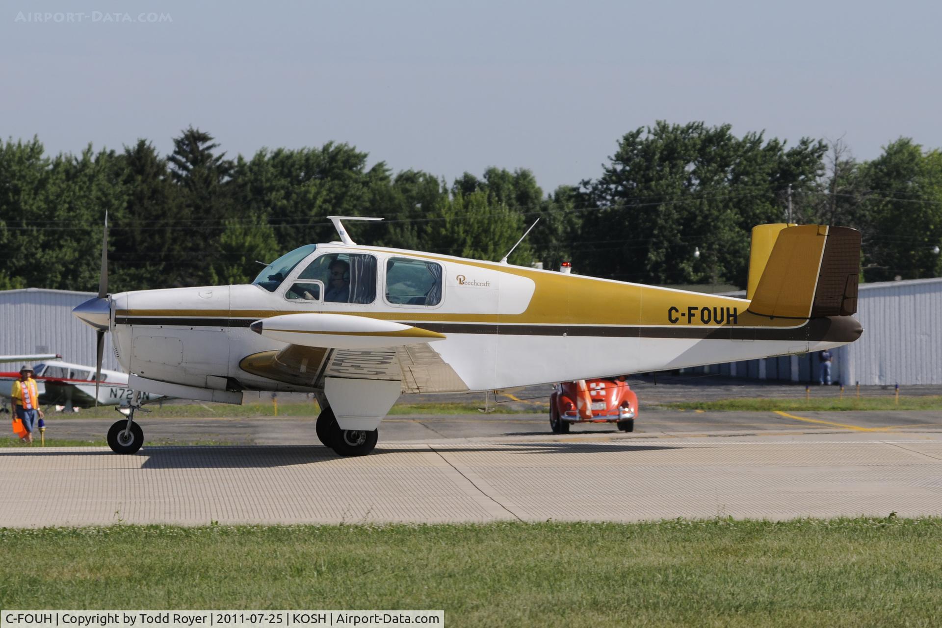 C-FOUH, 1950 Beech B35 C/N D-2649, AIRVENTURE 2011
