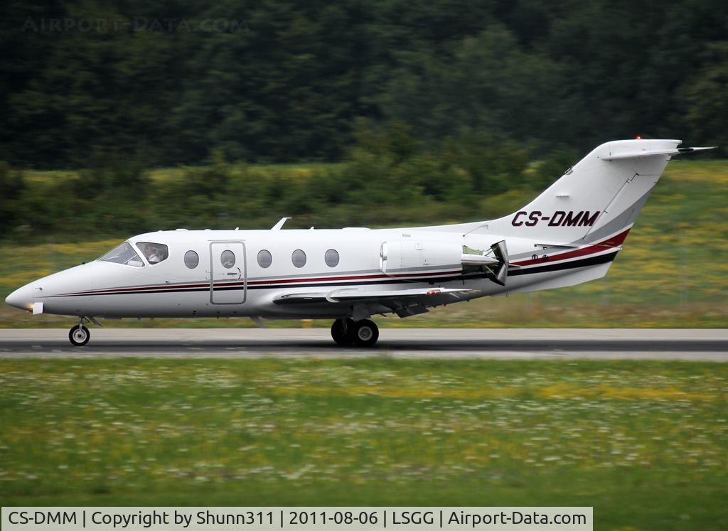 CS-DMM, 2006 Hawker Beechcraft 400A Beechjet Beechjet C/N RK-472, Landing rwy 23