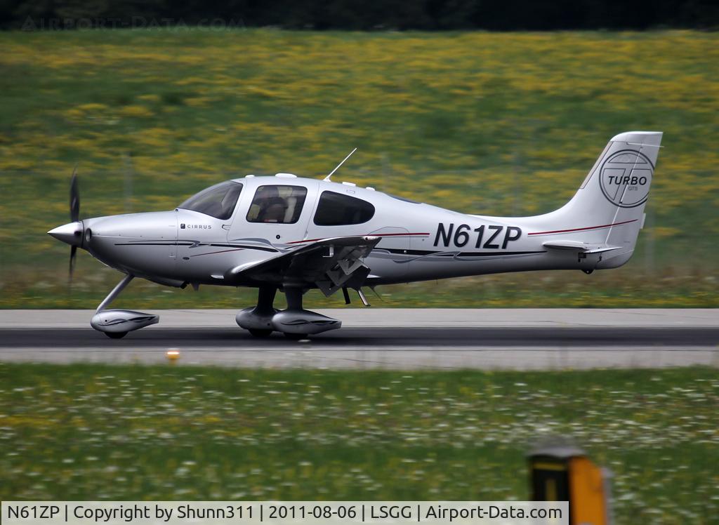 N61ZP, Cirrus SR22 GTS Turbo C/N 3411, Landing rwy 23