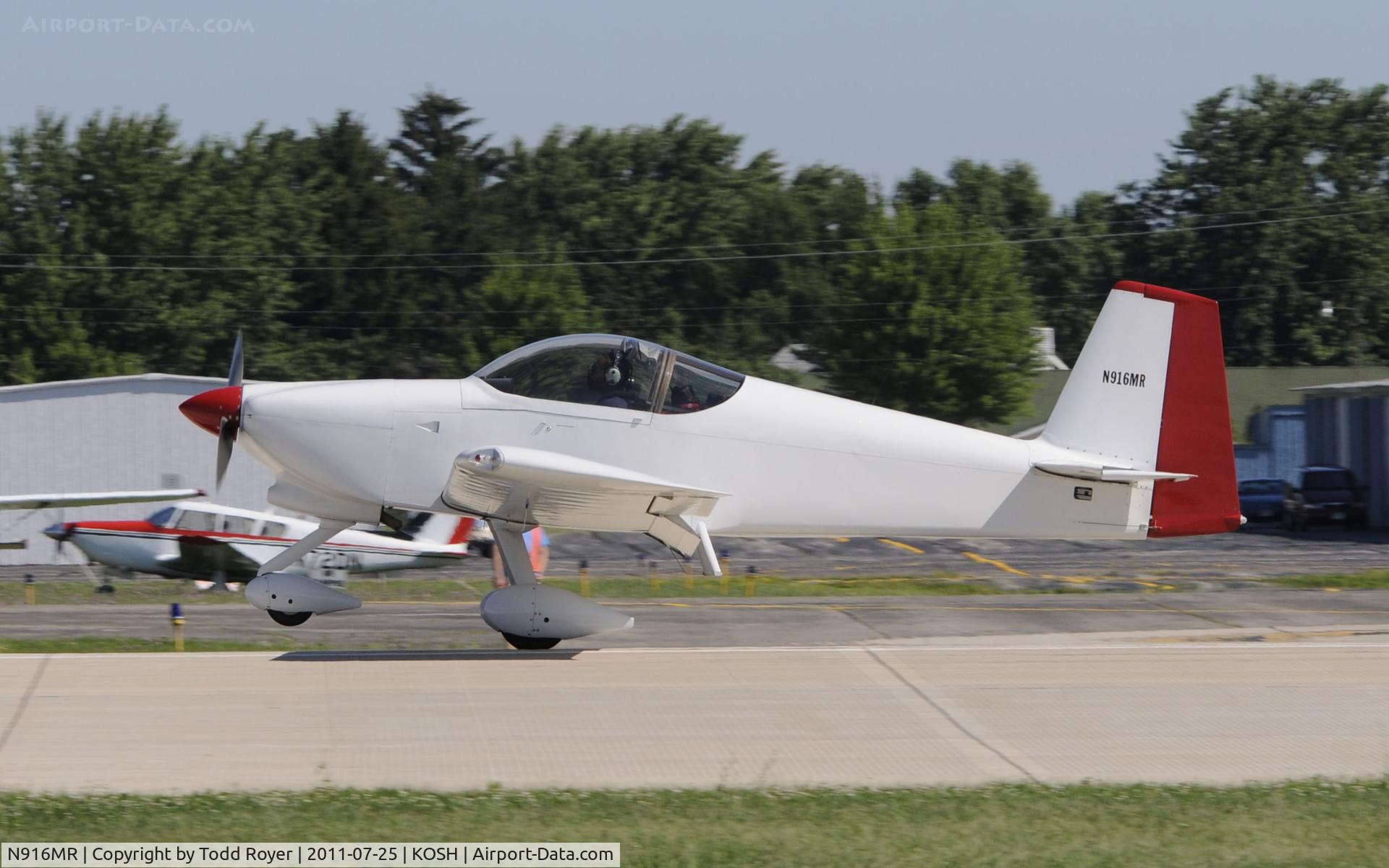 N916MR, 2007 Vans RV-7A C/N 70760, AIRVENTURE 2011
