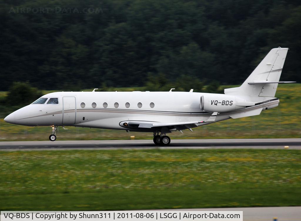 VQ-BDS, Israel Aerospace Industries Gulfstream 200 C/N 220, Landing rwy 23
