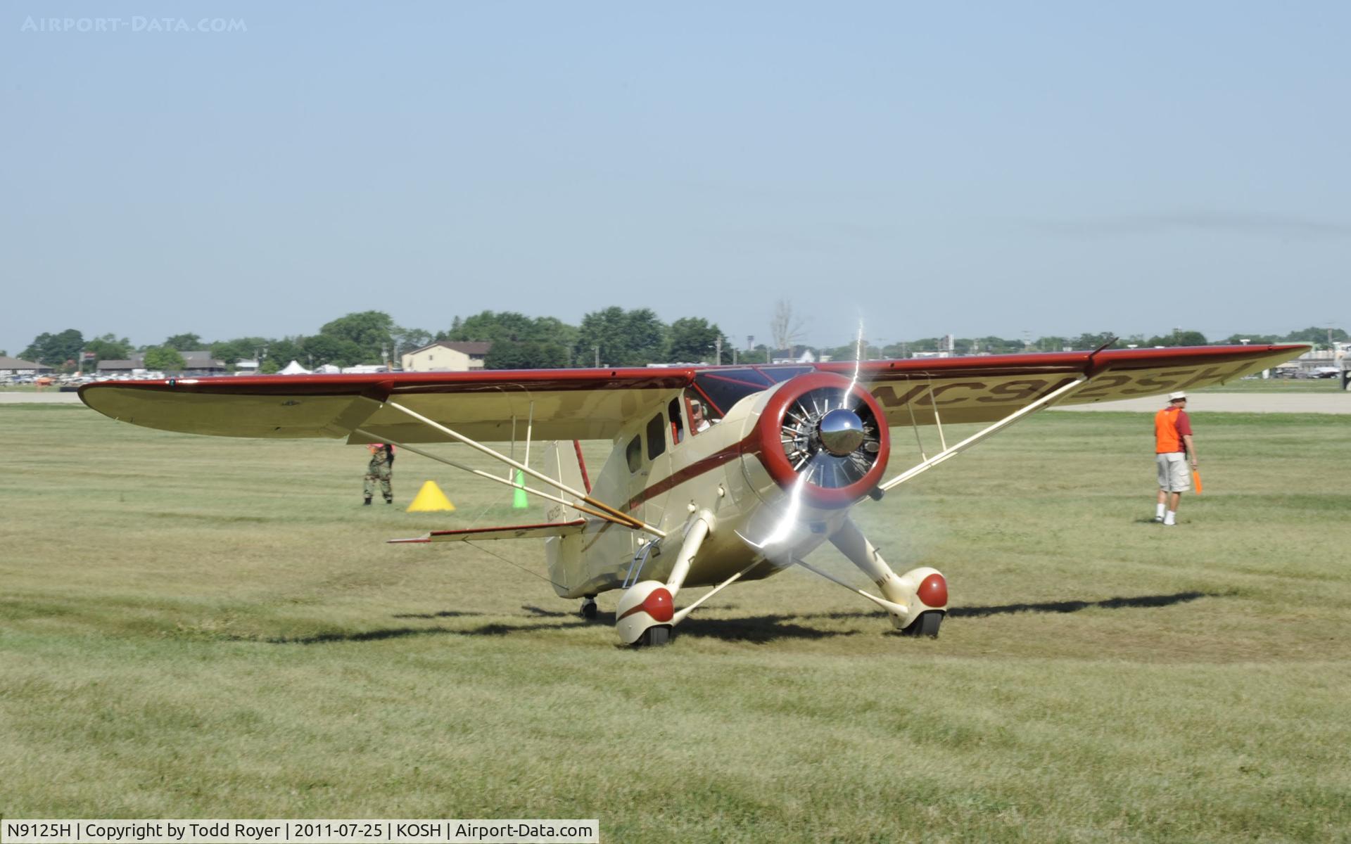 N9125H, 1943 Howard Aircraft DGA-15P C/N 767, AIRVENTURE 2011