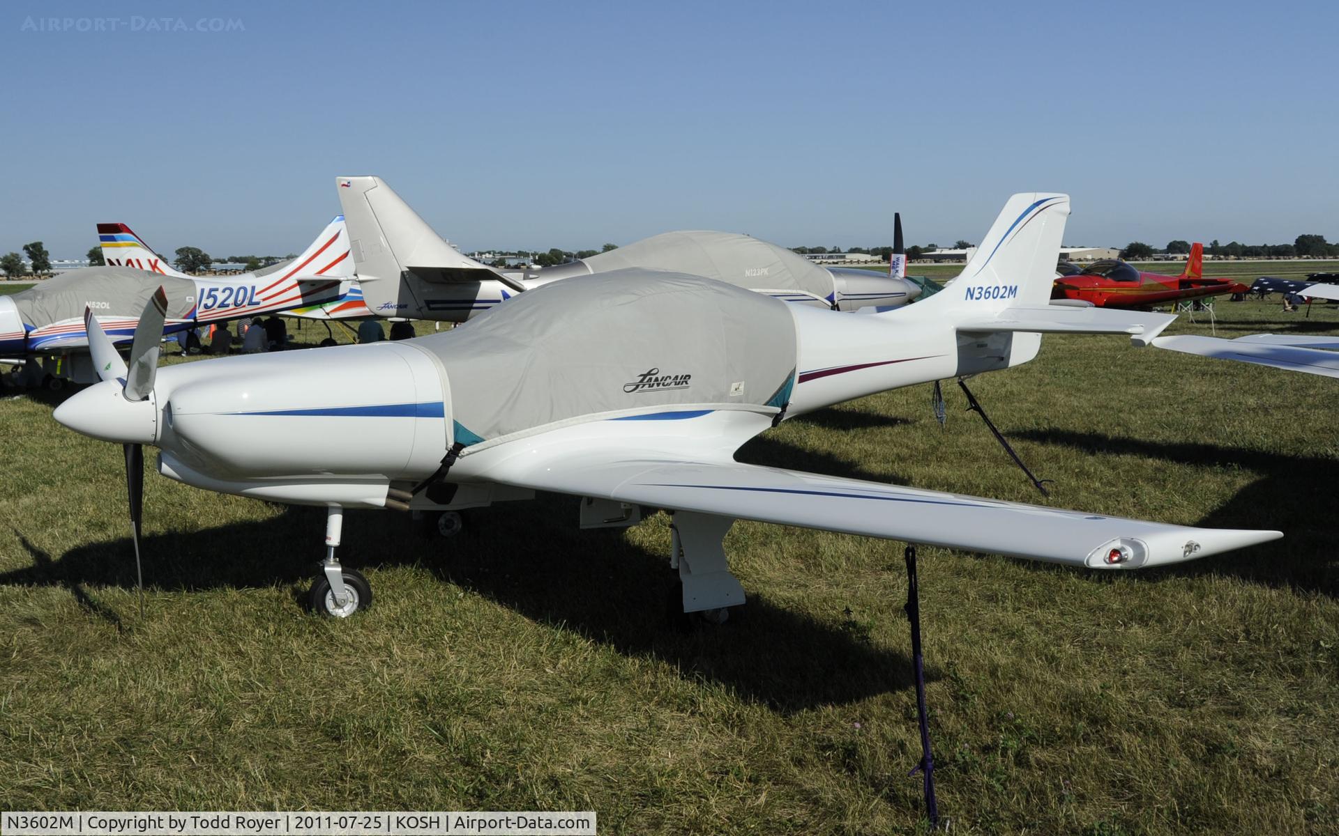 N3602M, 2001 Lancair 360 MK II C/N 941-320-781, AIRVENTURE 2011