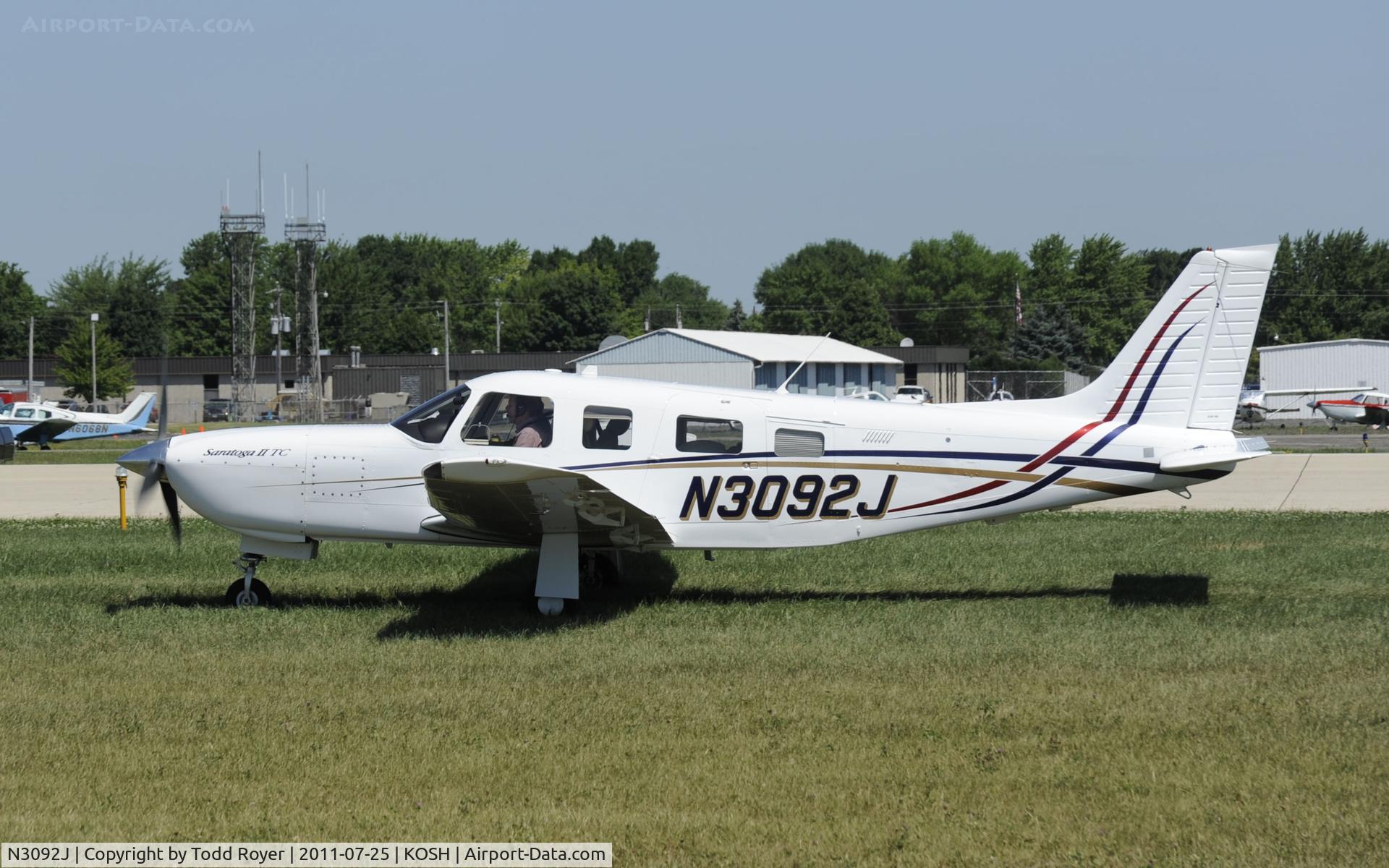 N3092J, 2008 Piper PA-32R-301T Turbo Saratoga C/N 3257487, AIRVENTURE 2011