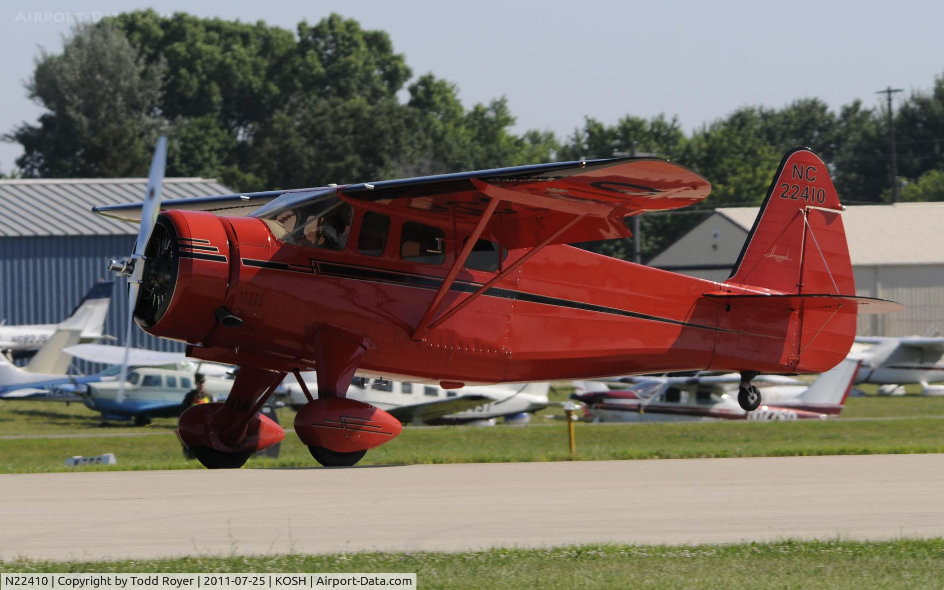 N22410, 1940 Howard Aircraft DGA-15P C/N 509, AIRVENTURE 2011