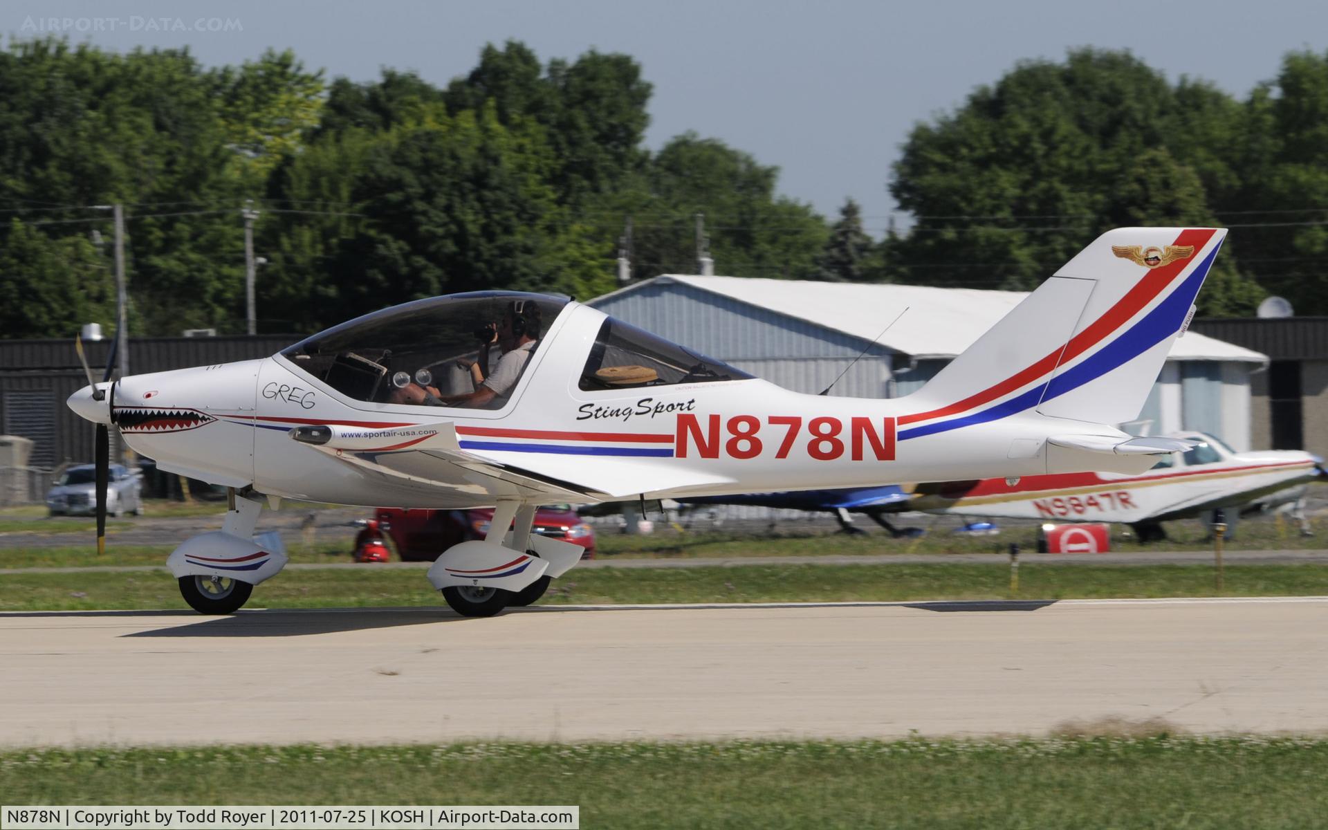 N878N, 2006 TL Ultralight TL-2000 Sting Sport C/N TLUSA130, AIRVENTURE 2011