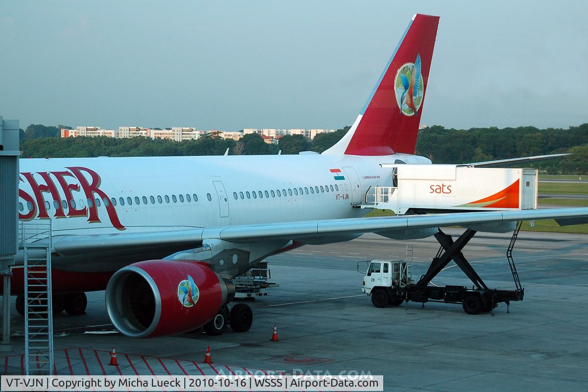 VT-VJN, 2008 Airbus A330-223 C/N 927, At Changi