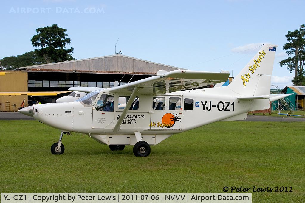 YJ-OZ1, Gippsland GA-8 Airvan C/N GA8-06-102, Island Air Ltd.