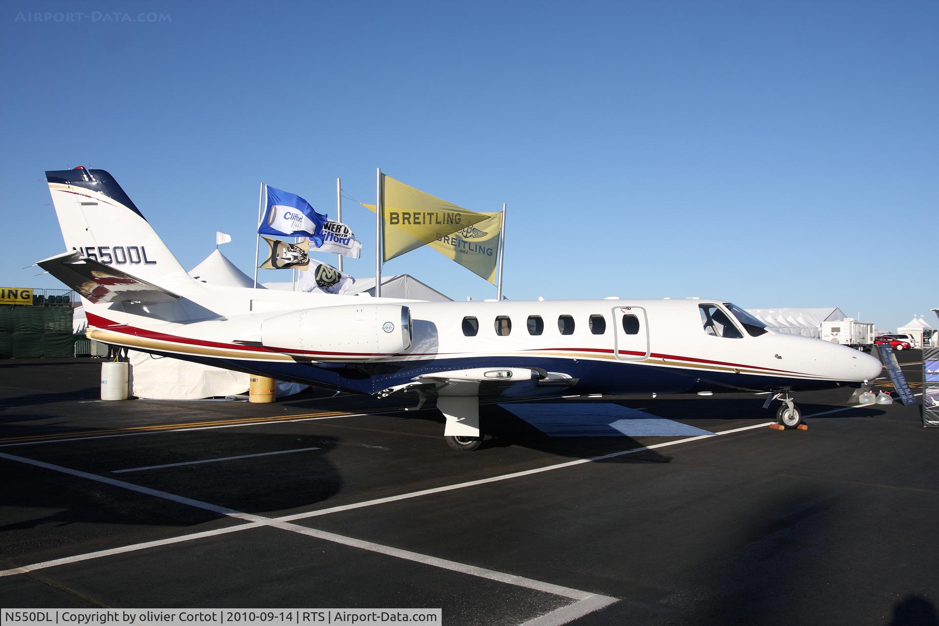 N550DL, 1988 Cessna S550 Citation IIS C/N S550-0155, Reno air races 2010