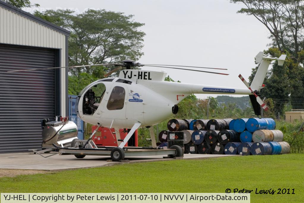 YJ-HEL, Hughes 500D (369D) C/N 80-0778D, Vanuatu Helicopters