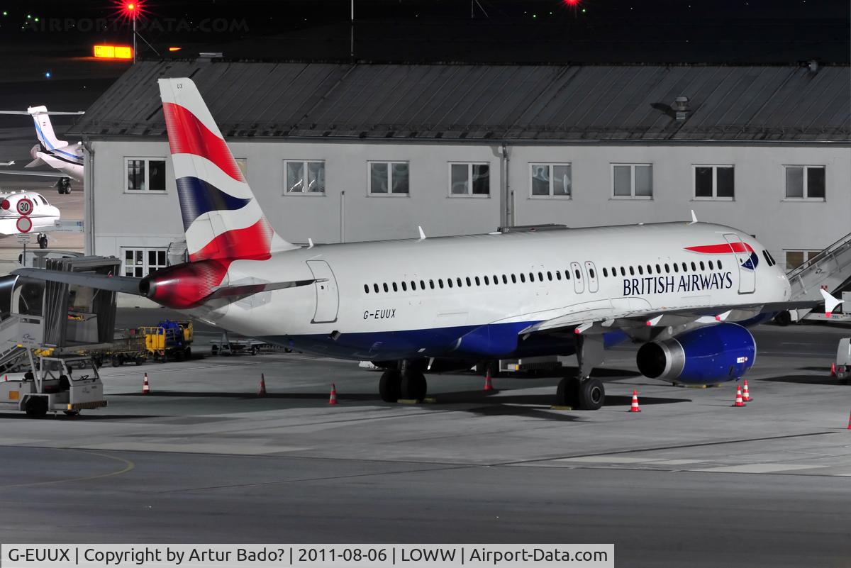 G-EUUX, 2008 Airbus A320-232 C/N 3550, British Airways
