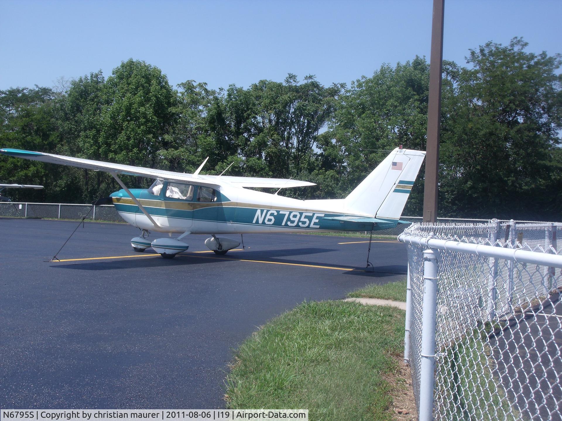 N6795S, 1967 Cessna 150H C/N 15067595, 150h