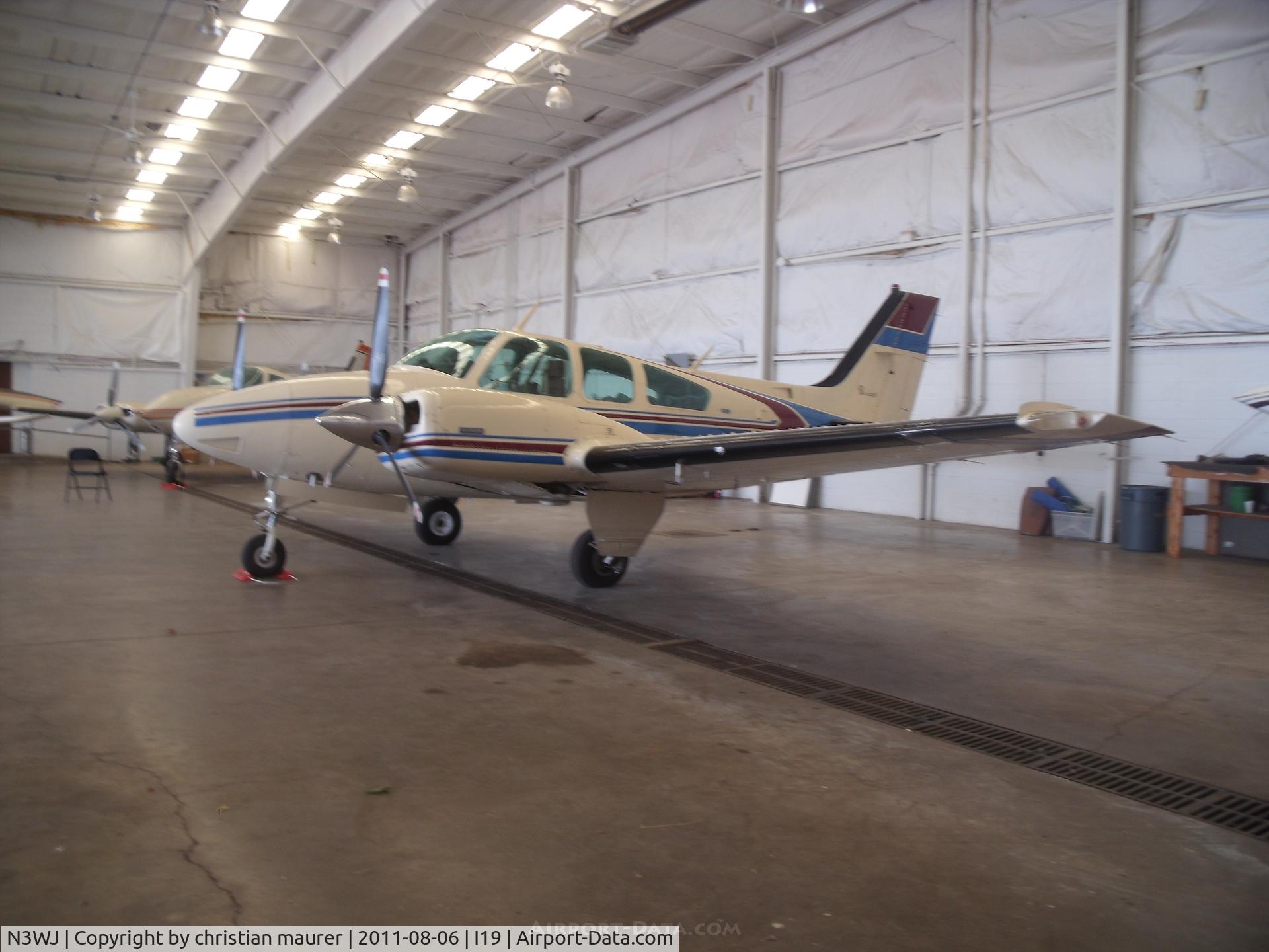N3WJ, 1974 Beech 95-B55 (T42A) Baron C/N TC-1713, beech 95