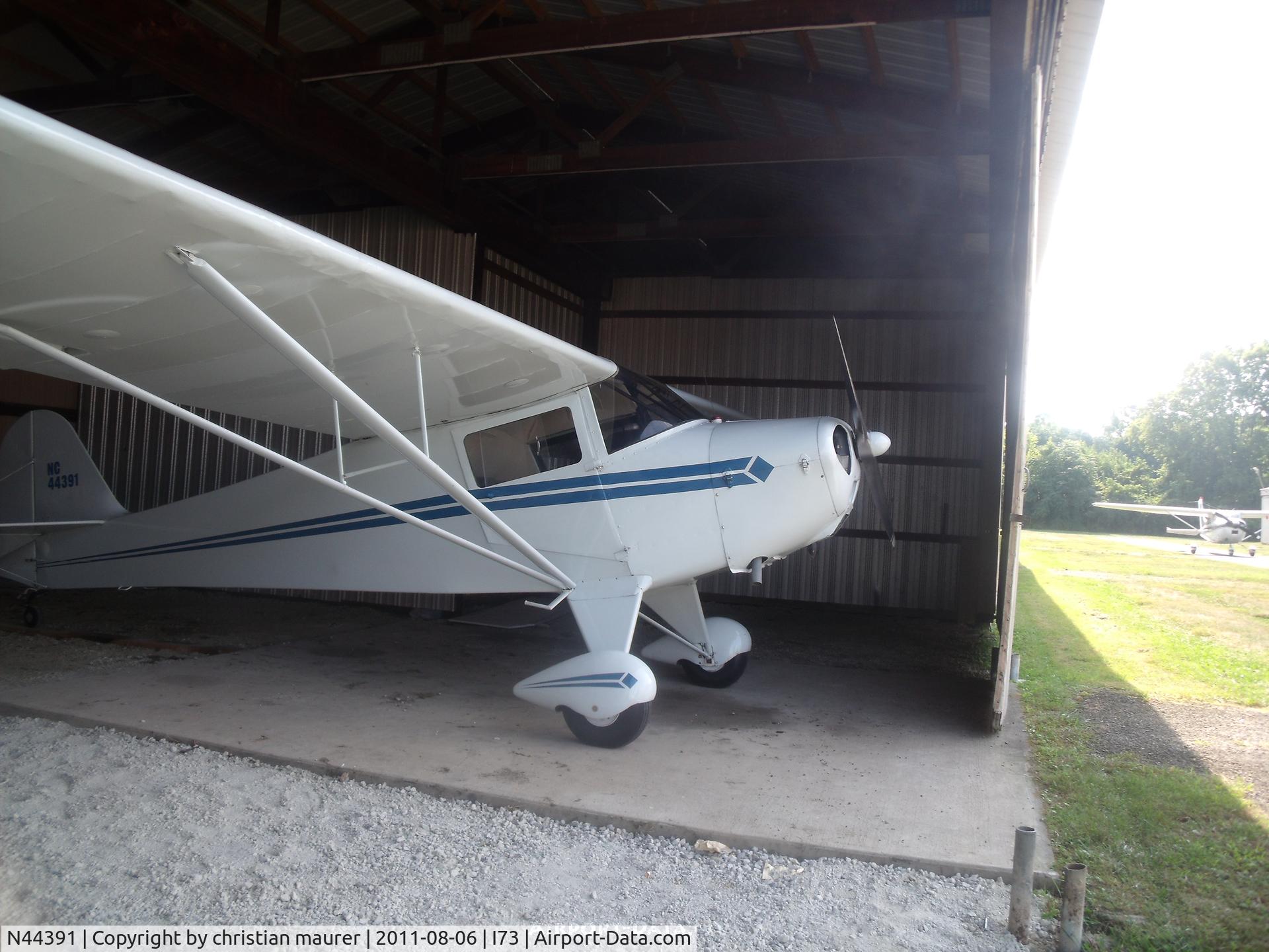 N44391, 1946 Taylorcraft BC12-D1 C/N 10191, taylorcraft