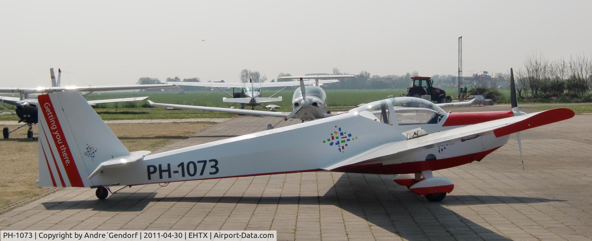 PH-1073, 1996 Scheibe SF-25C Falke C/N 44602, Motorglider at Texel Airport