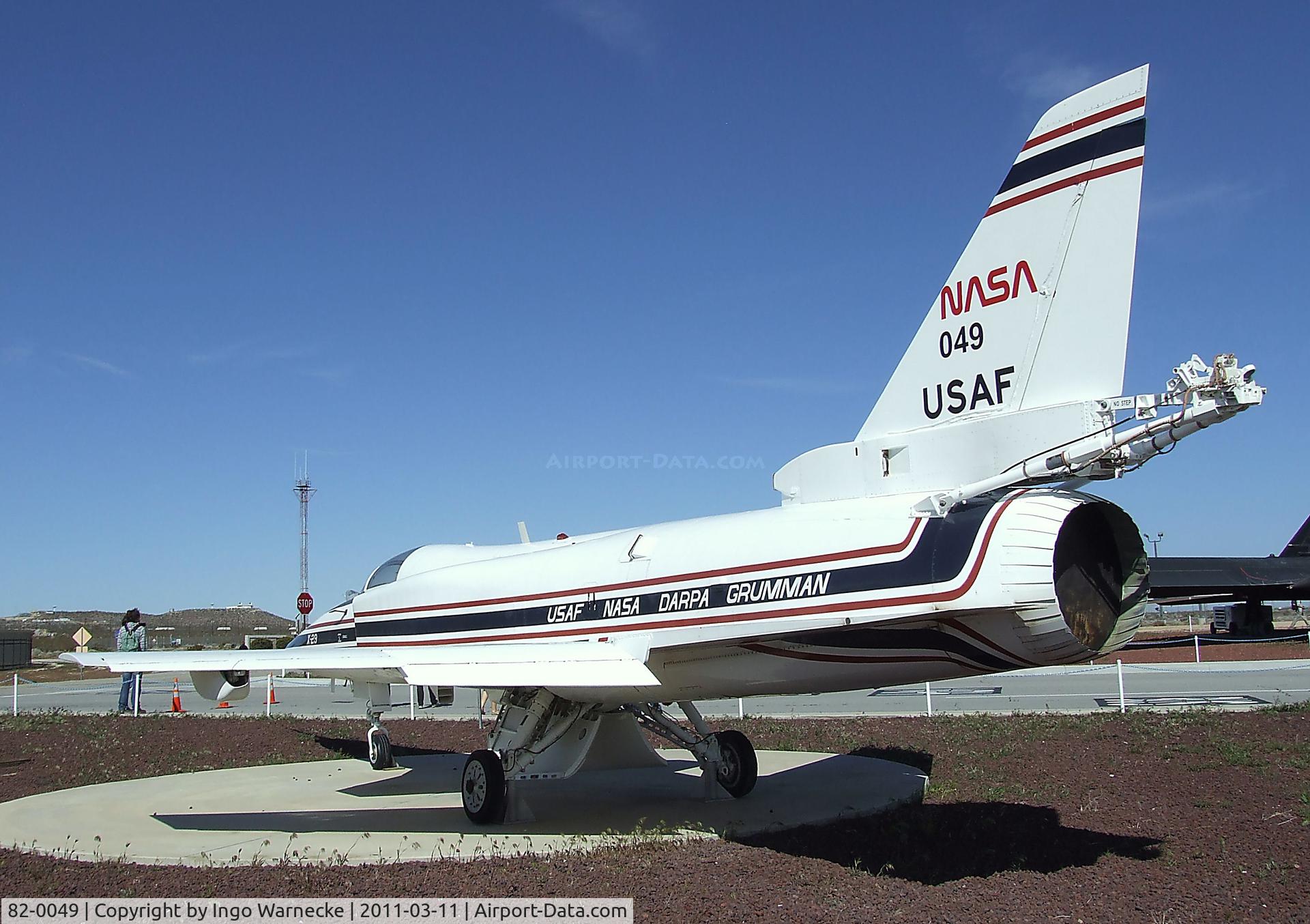 82-0049, 1982 Grumman X-29A C/N Not found 82-0049, Grumman X-29A at the NASA Dryden Flight Research Center, Edwards AFB, CA