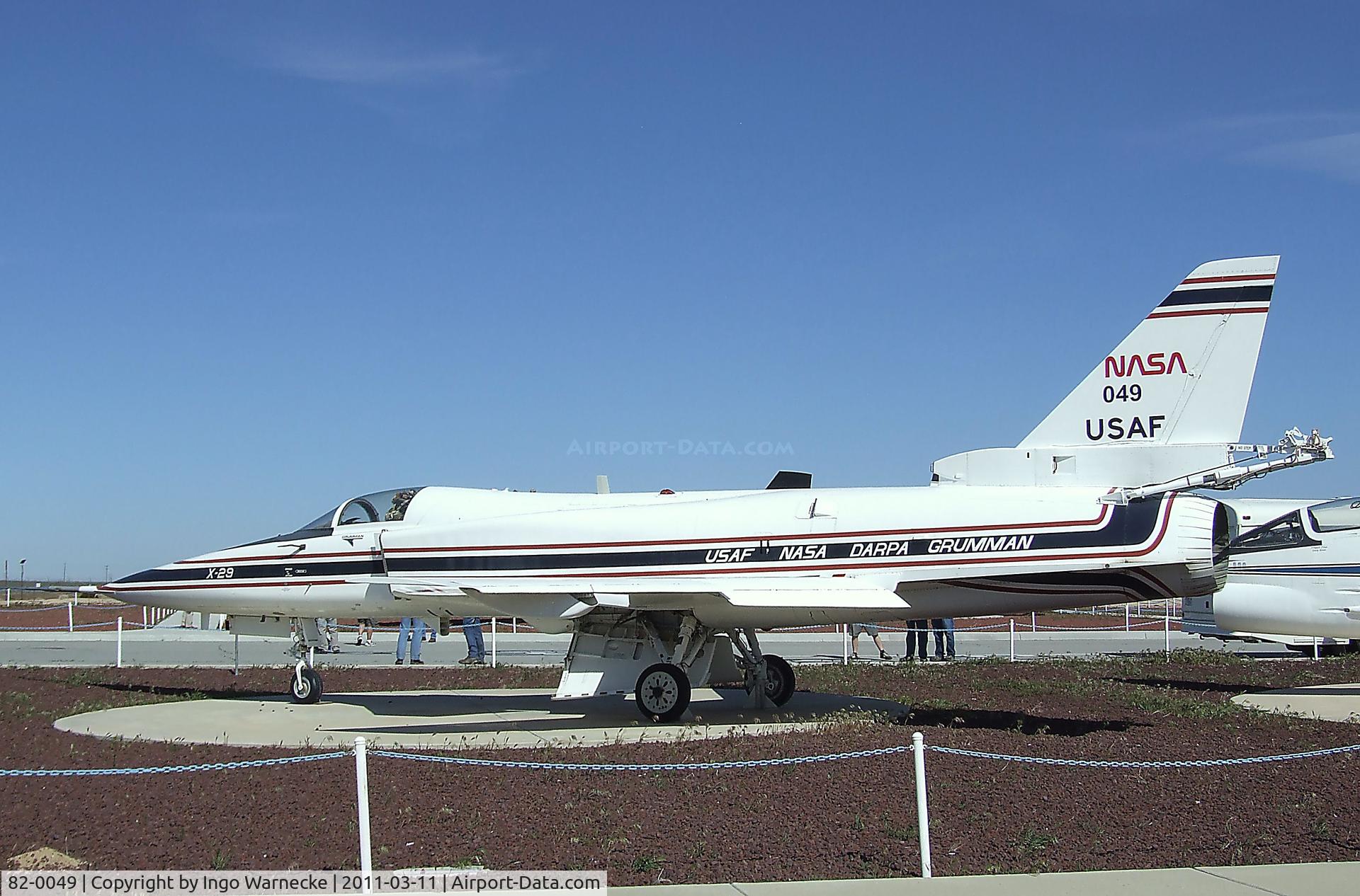 82-0049, 1982 Grumman X-29A C/N Not found 82-0049, Grumman X-29A at the NASA Dryden Flight Research Center, Edwards AFB, CA