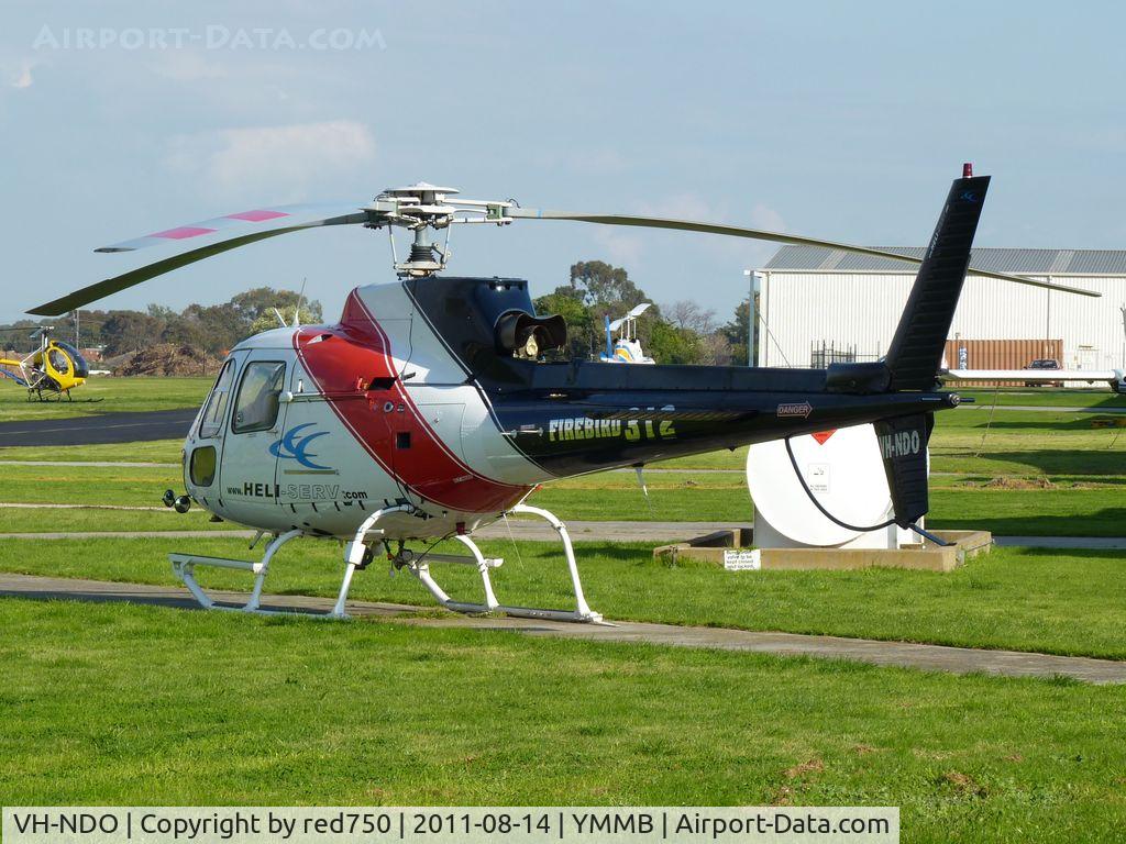 VH-NDO, 1986 Eurocopter AS-350BA Ecureuil C/N 1969, Eurocopter AS 350BA VH-NDO at Moorabbin