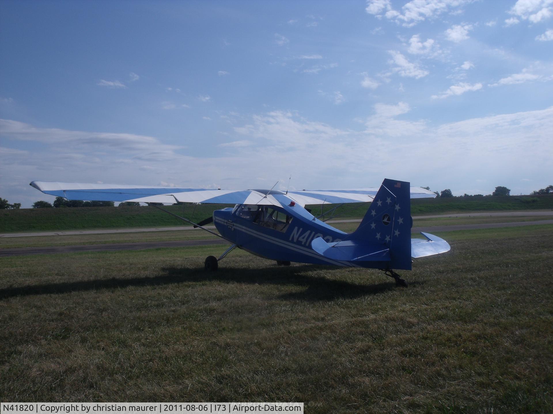 N41820, 1973 Bellanca 7ECA Citabria C/N 985-74, at i73
