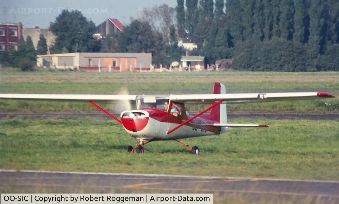 OO-SIC, 1965 Cessna 150E C/N 15061490, Late 1960's.