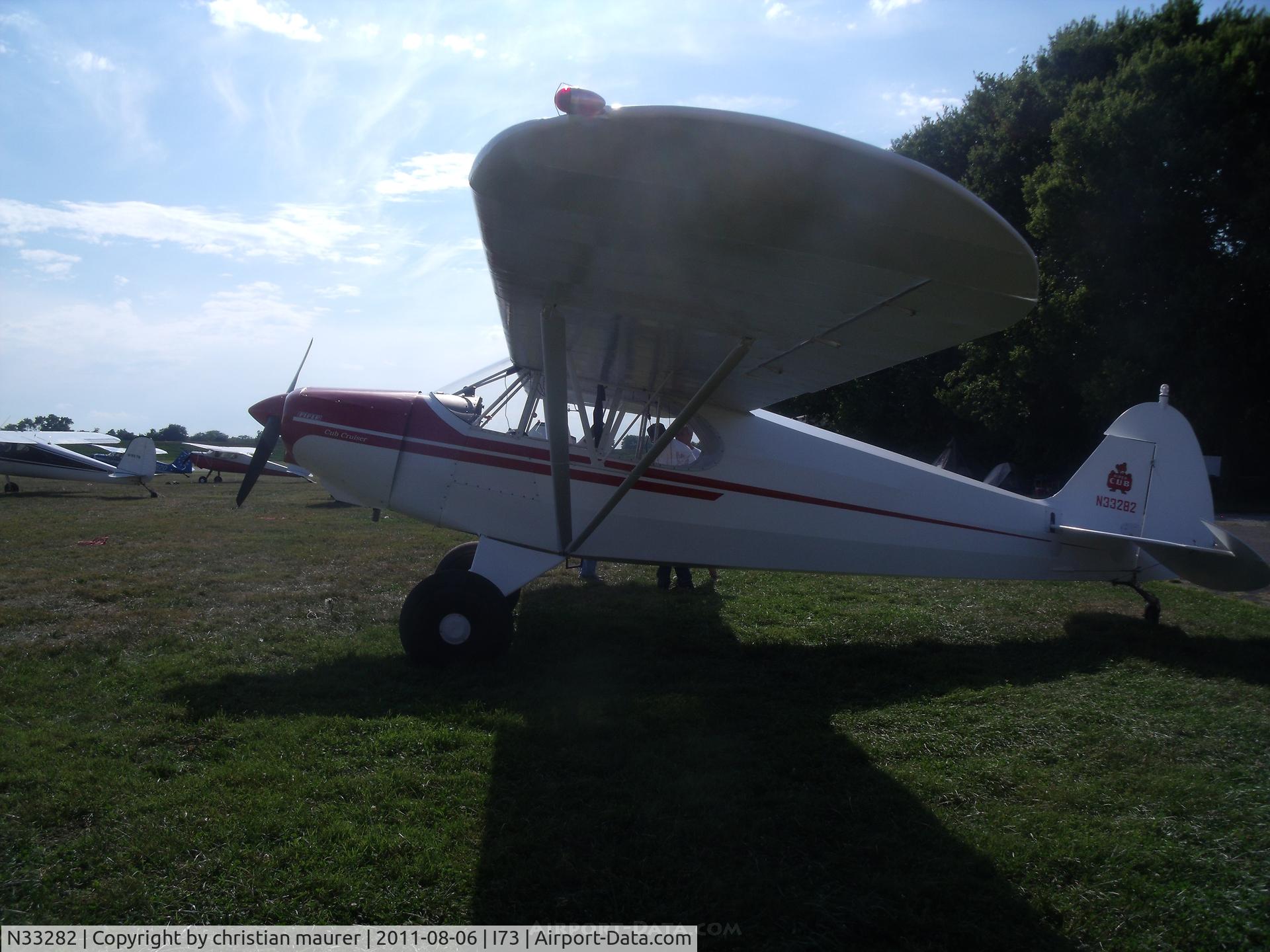 N33282, 1940 Piper J5A-80 Cub Cruiser C/N 5-482, at i73