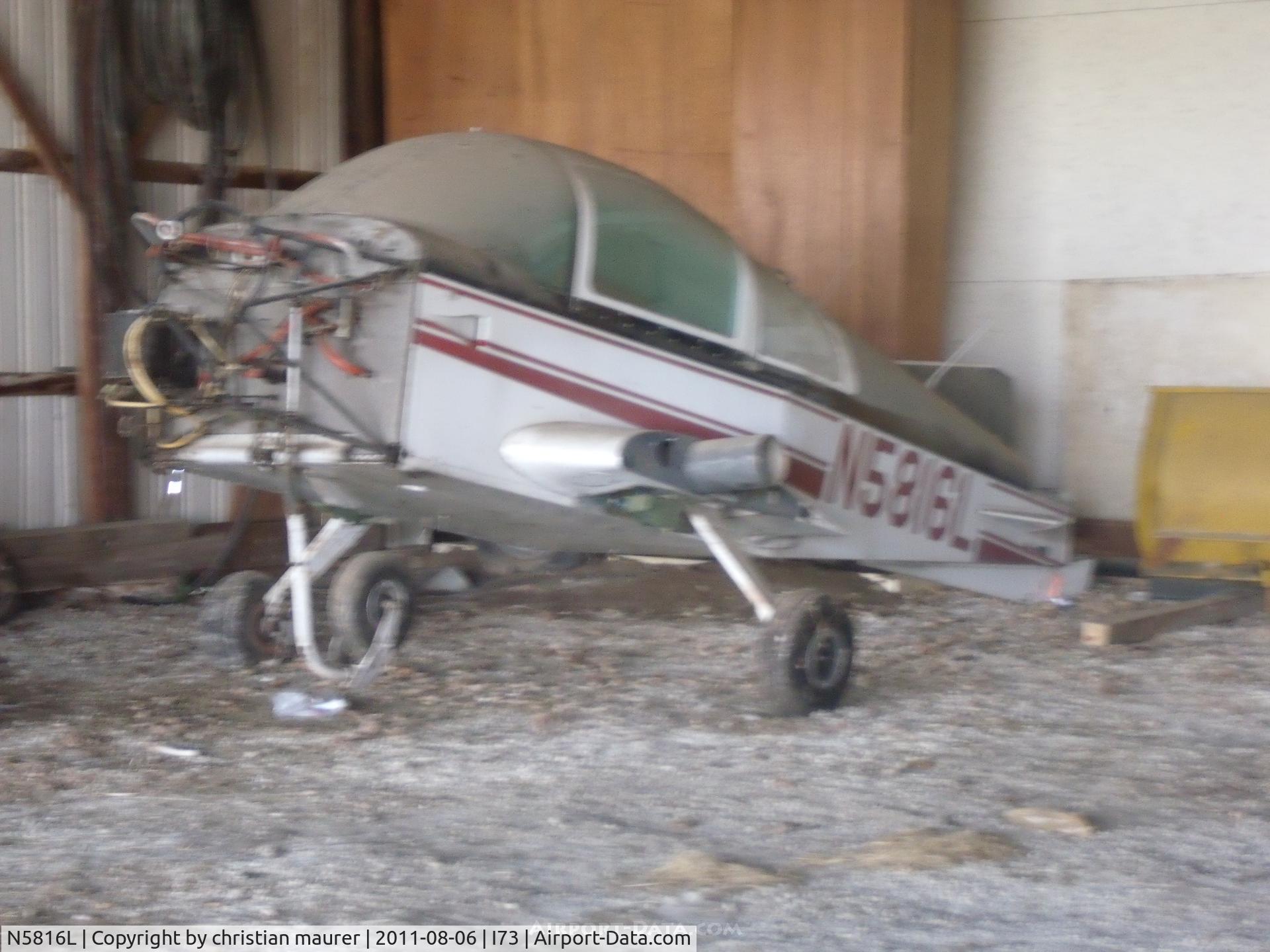 N5816L, 1972 American AA-5 C/N AA5-0016, -