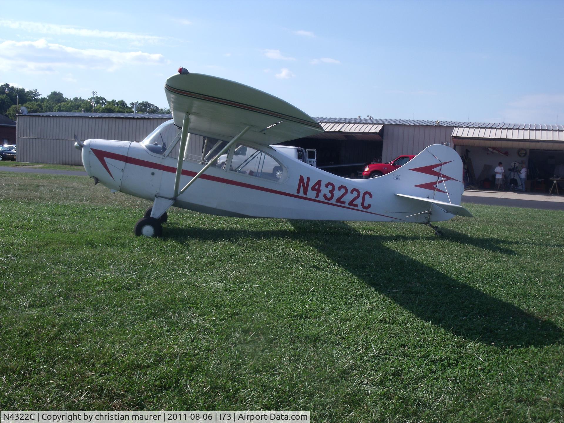 N4322C, 1955 Champion 7EC C/N 7EC-327, champ