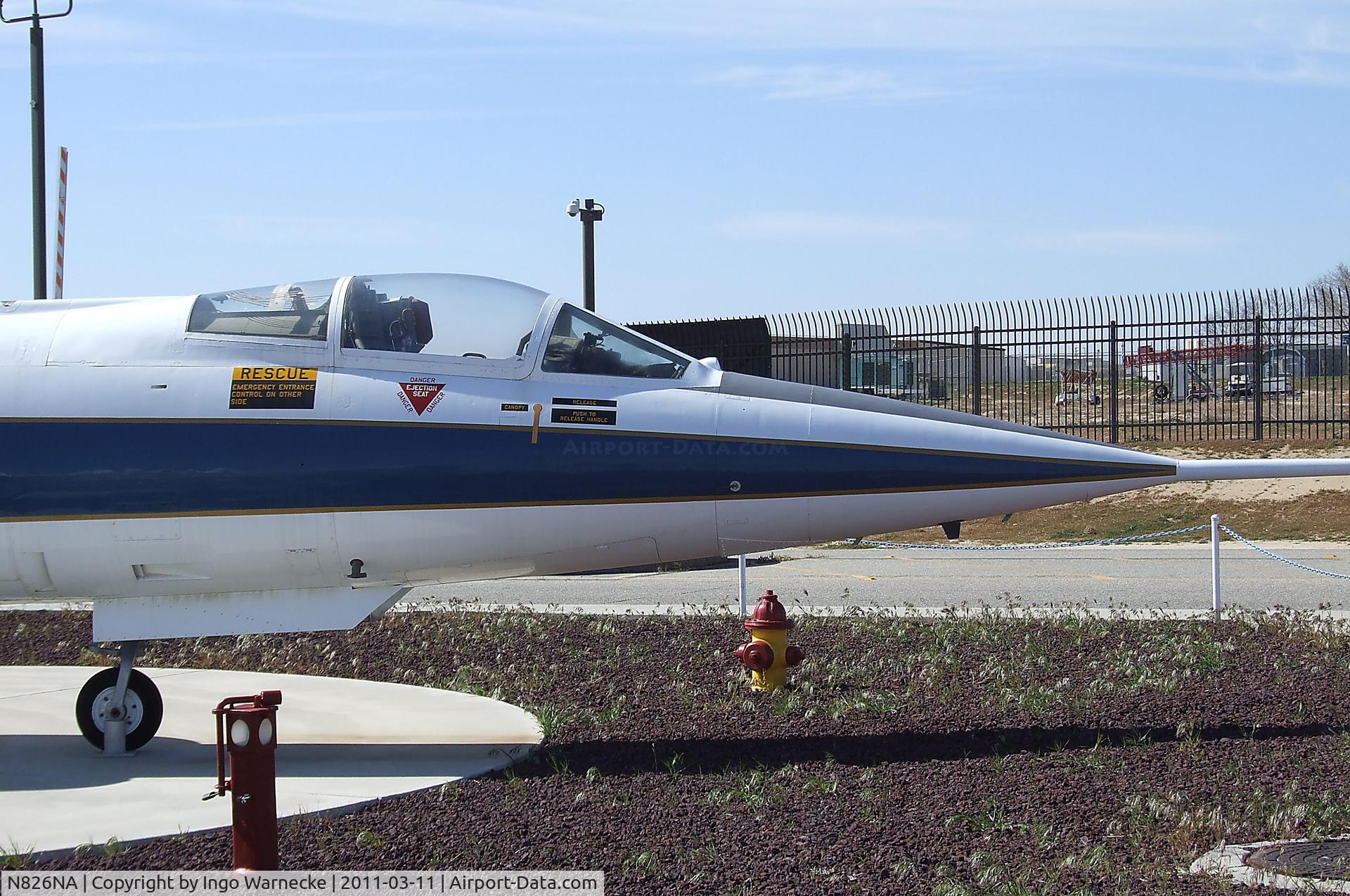 N826NA, Lockheed F-104G Starfighter C/N 683-8213, Lockheed F-104G Starfighter at the NASA Dryden Flight Research Center, Edwards AFB, CA