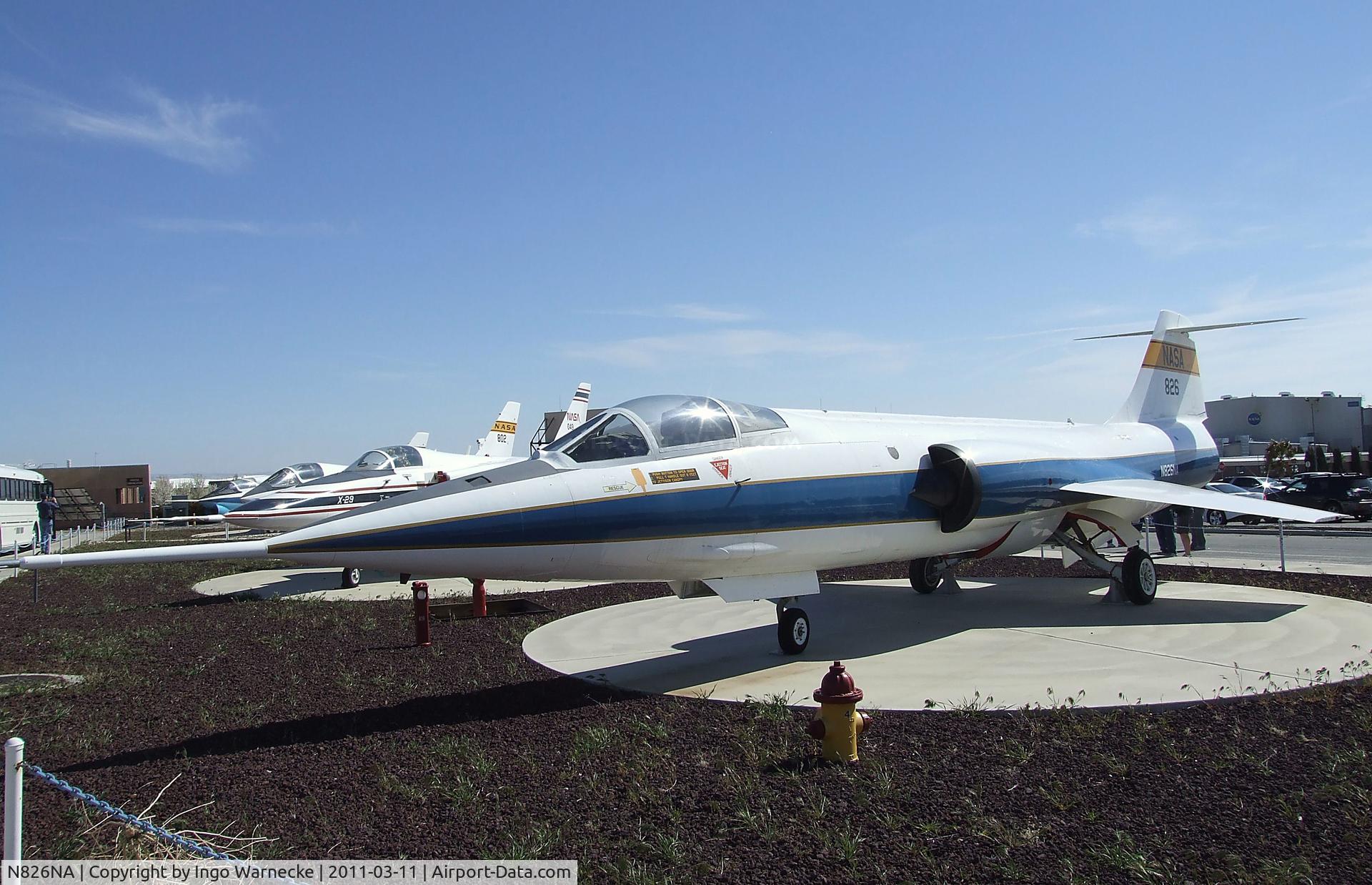 N826NA, Lockheed F-104G Starfighter C/N 683-8213, Lockheed F-104G Starfighter at the NASA Dryden Flight Research Center, Edwards AFB, CA