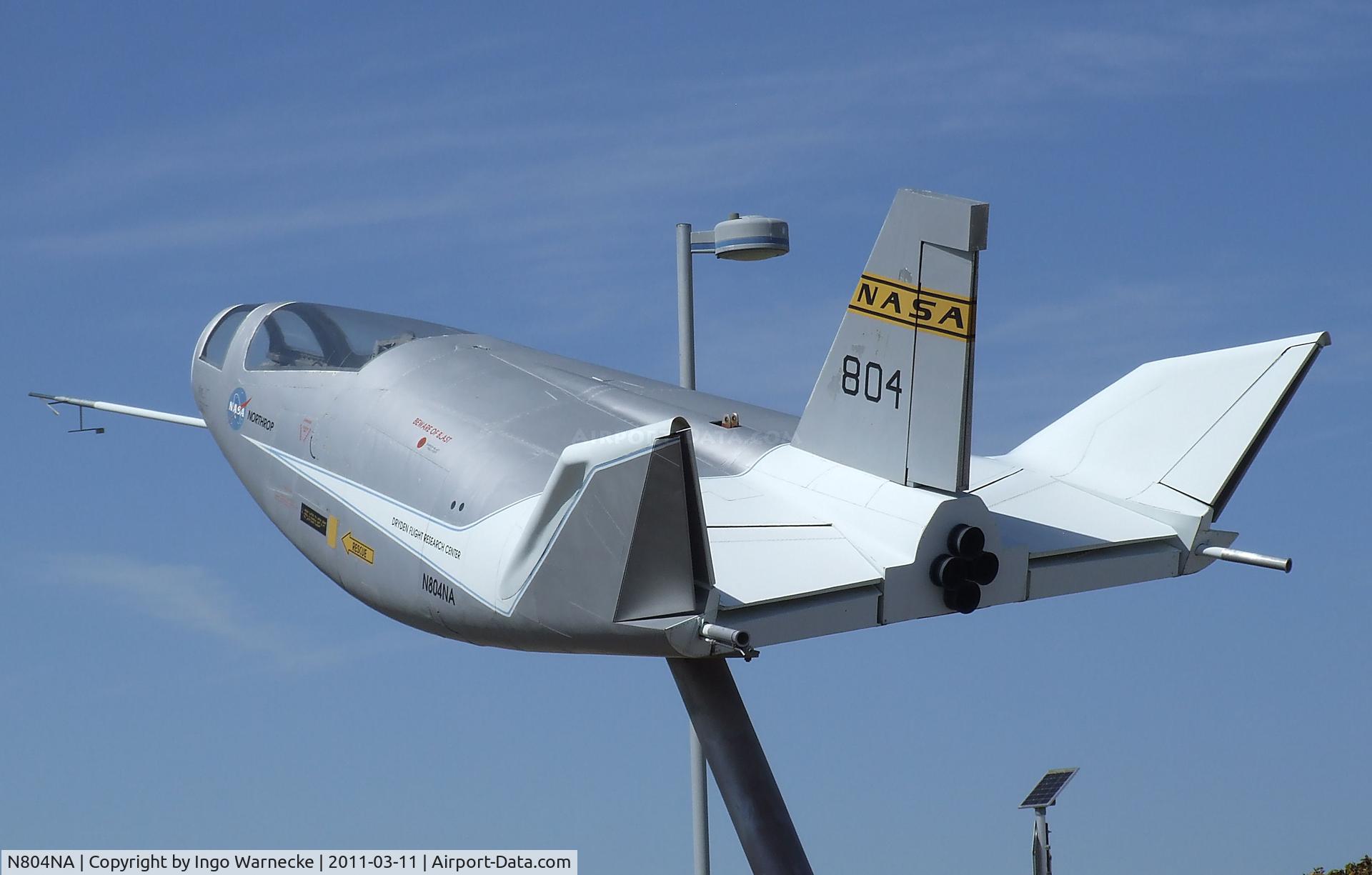 N804NA, Northrop HL-10 Lifting Body C/N NLB-102, Northrop HL-10 Lifting Body at the NASA Dryden Flight Research Center, Edwards AFB, CA