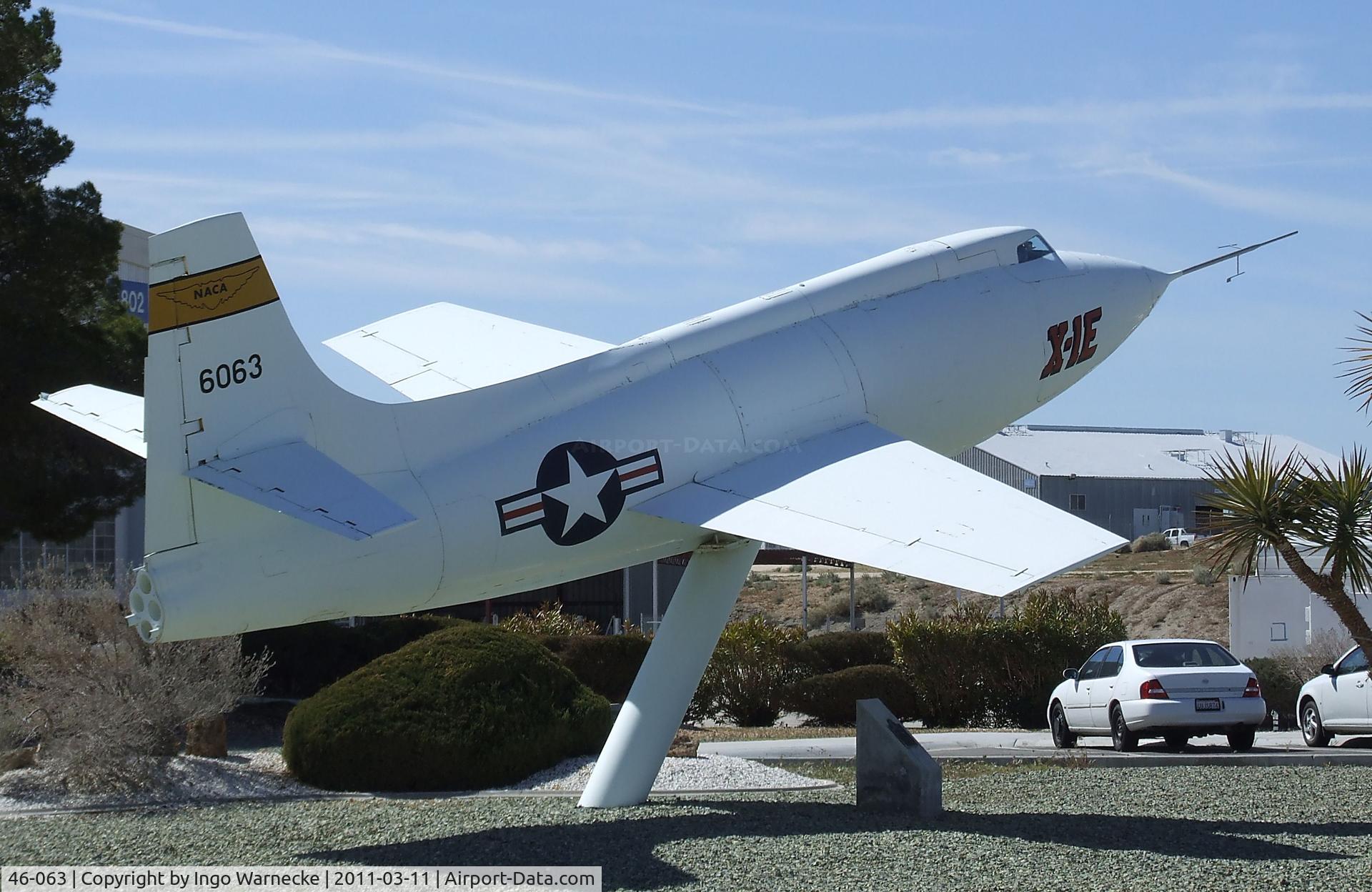 46-063, Bell X-1E C/N 0002, Bell X-1E at the NASA Dryden Flight Research Center, Edwards AFB, CA